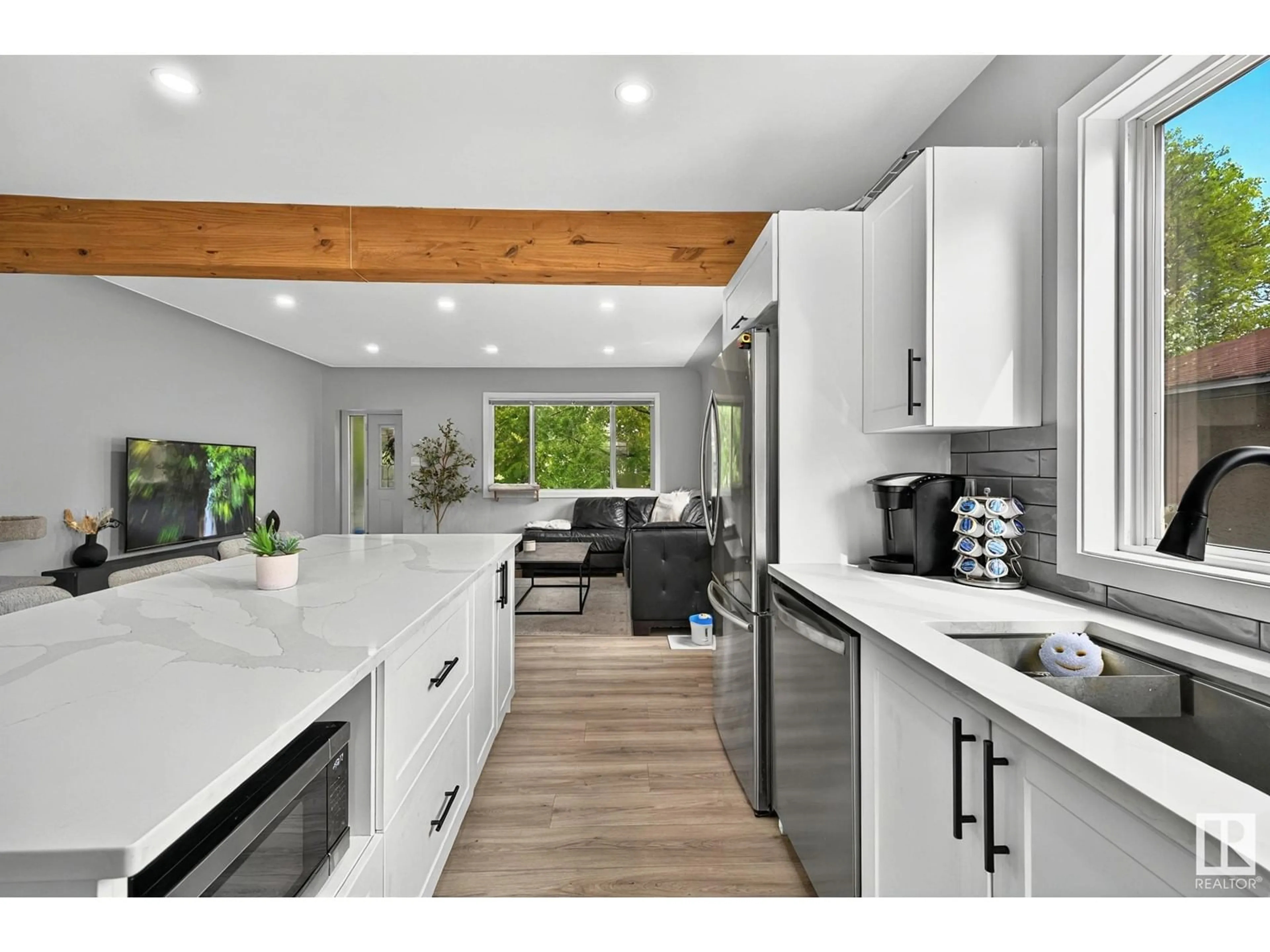 Open concept kitchen, unknown for 12714 126 STREET, Edmonton Alberta T5L0X8