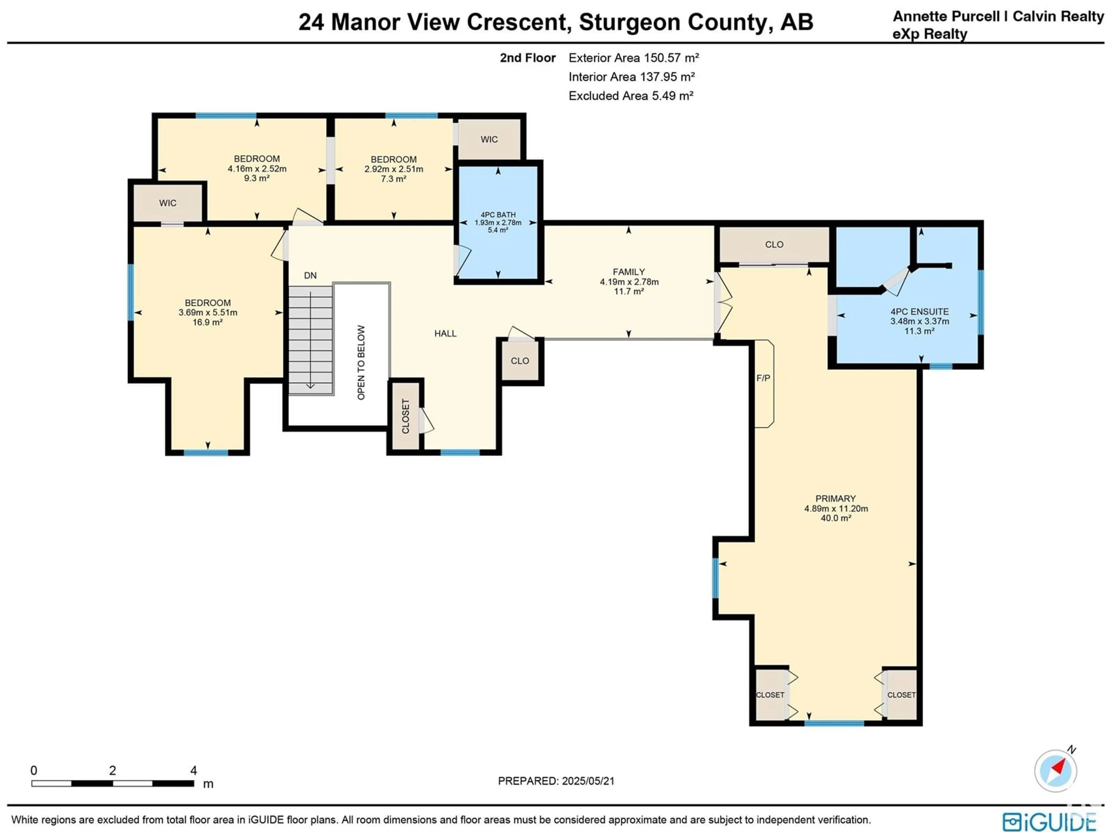 Floor plan for 24 MANOR VIEW CR, Rural Sturgeon County Alberta T8T0C7