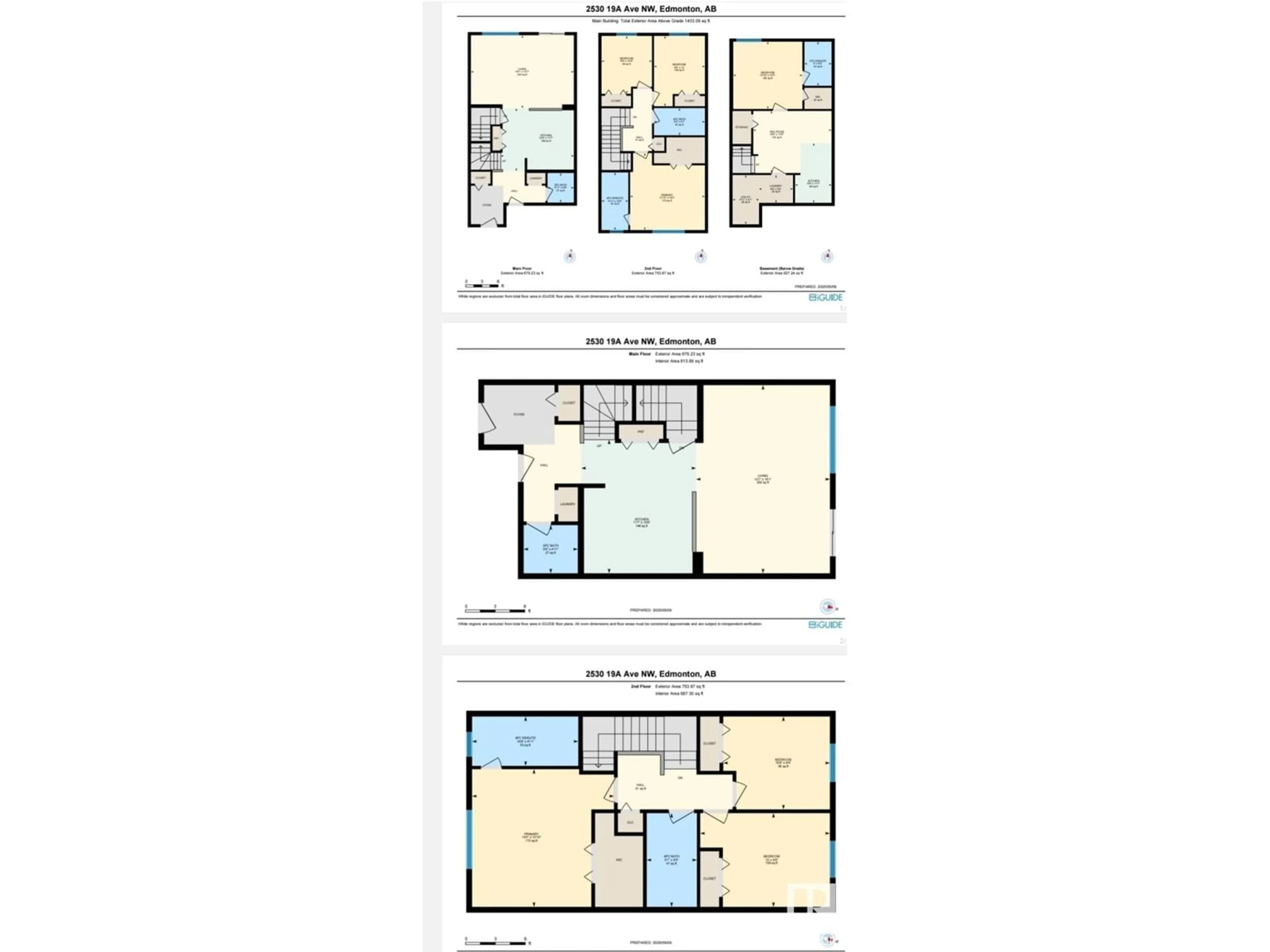 Floor plan for 2530 19A AV, Edmonton Alberta T6T0N5