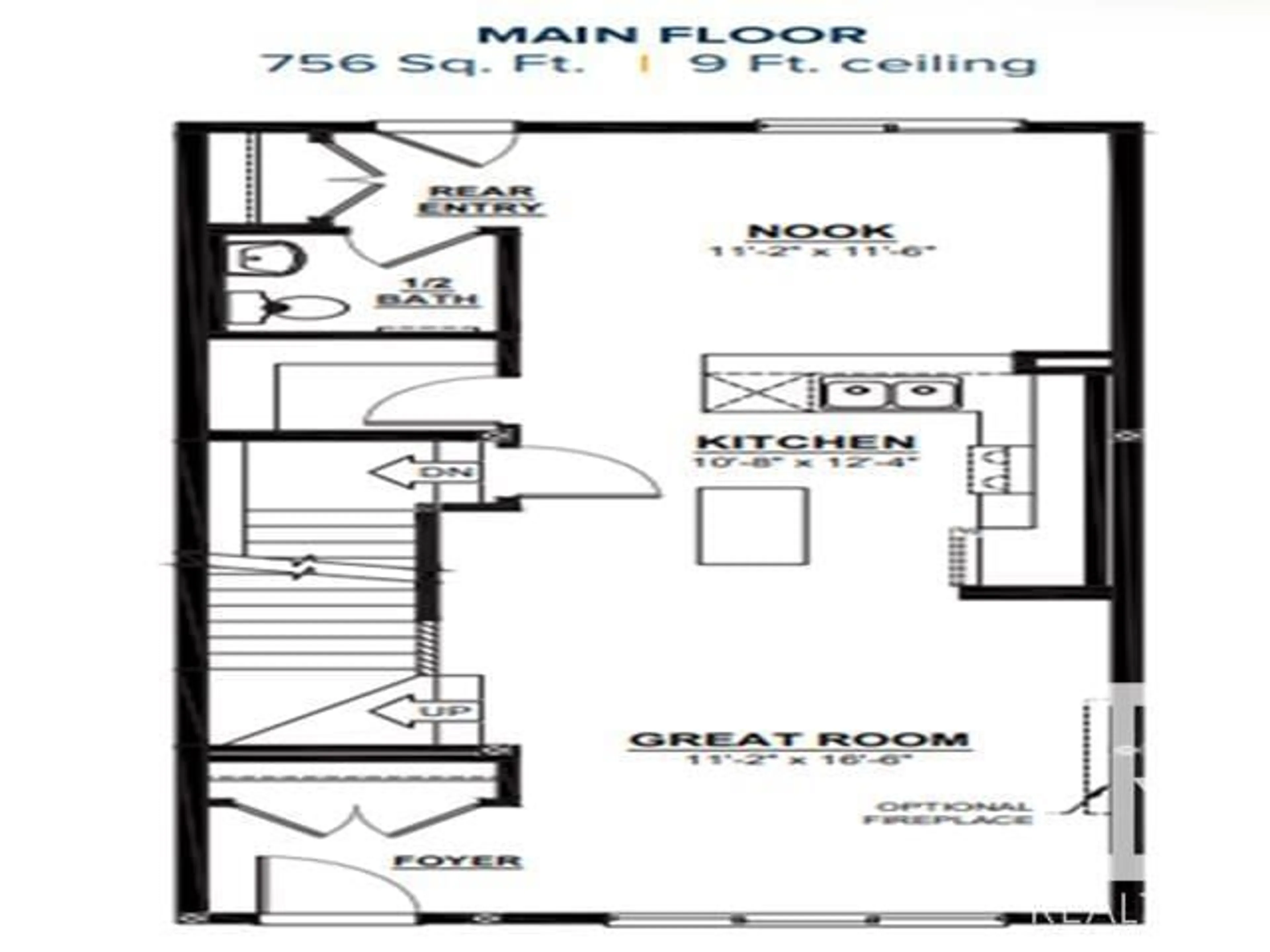 Floor plan for SW - 2265 ALCES DR, Edmonton Alberta T0T0T0