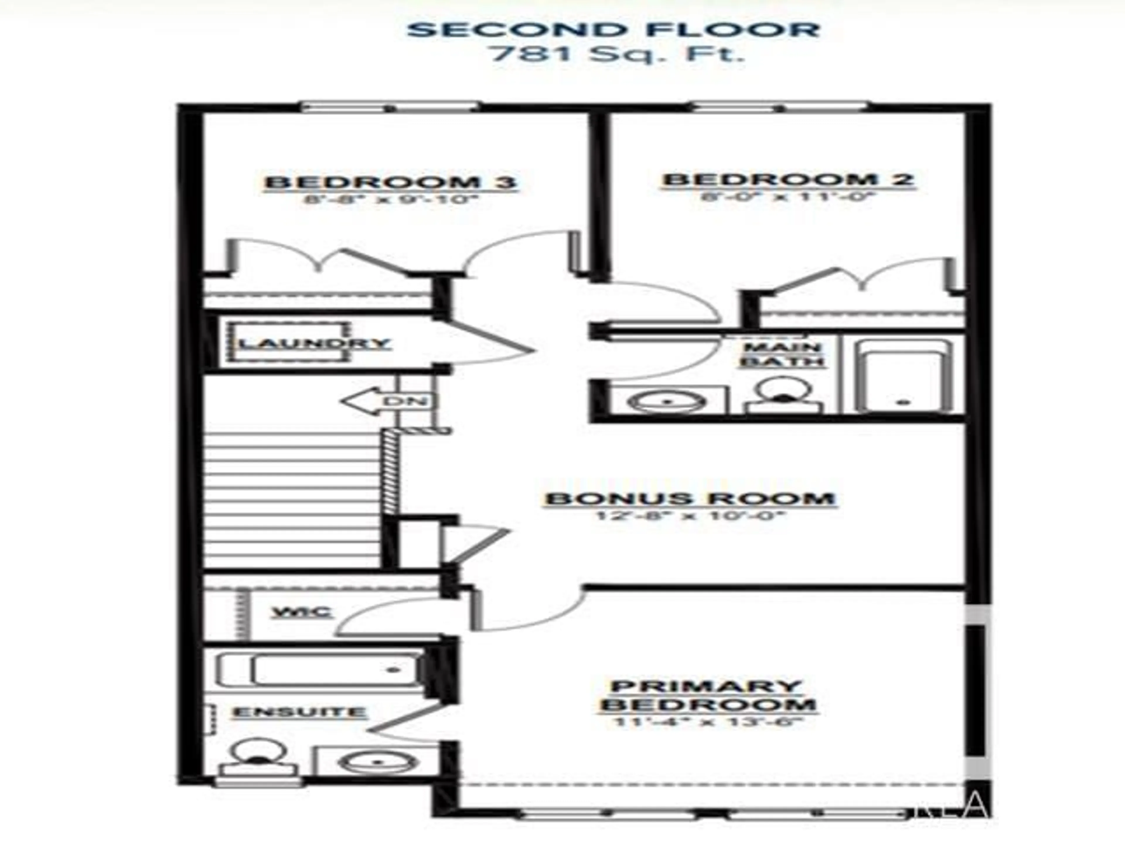Floor plan for SW - 2265 ALCES DR, Edmonton Alberta T0T0T0