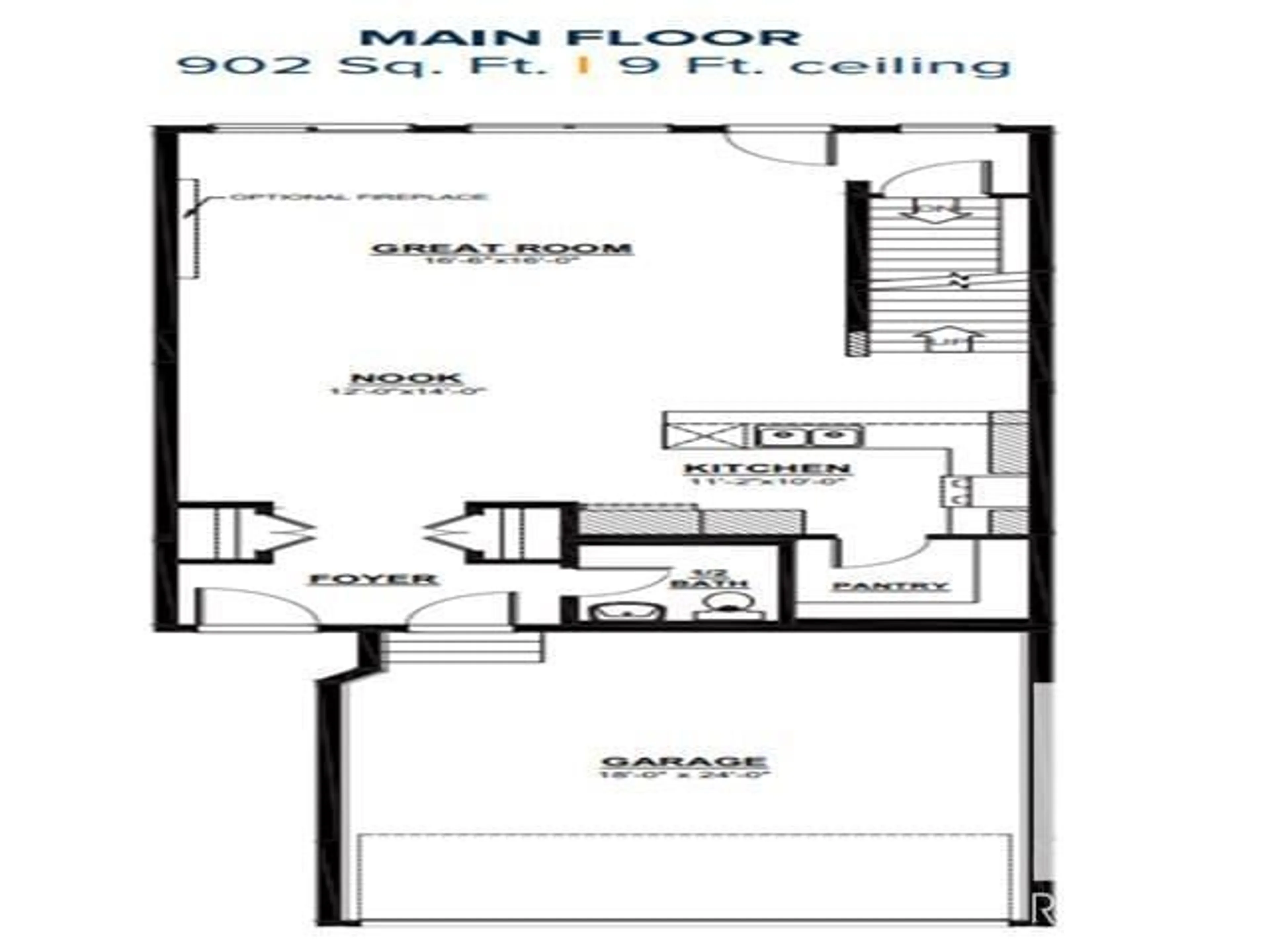 Floor plan for SW - 2248 4TH AV, Edmonton Alberta T0T0T0