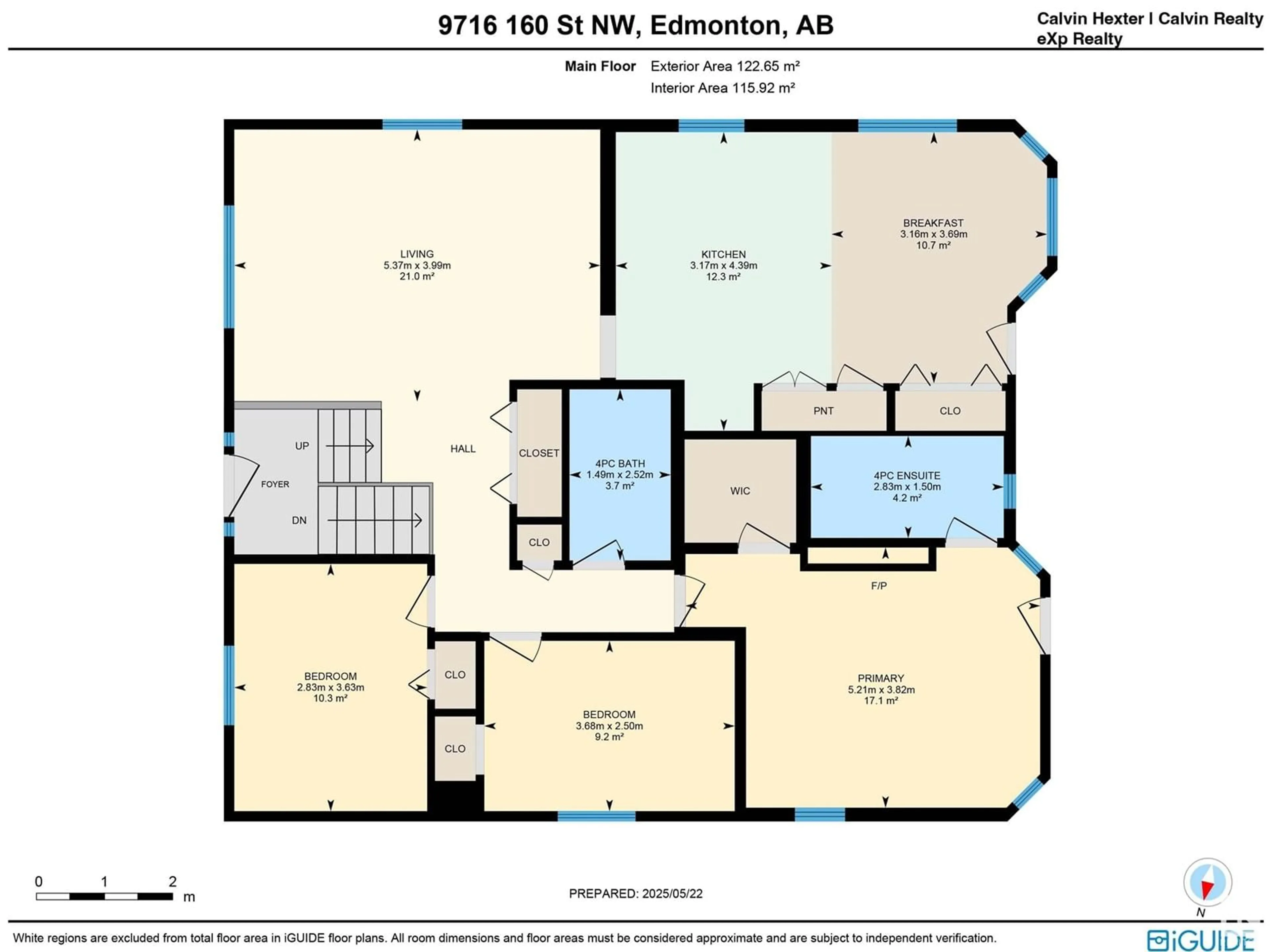 Floor plan for NW - 9716 160 ST, Edmonton Alberta T5P3C8