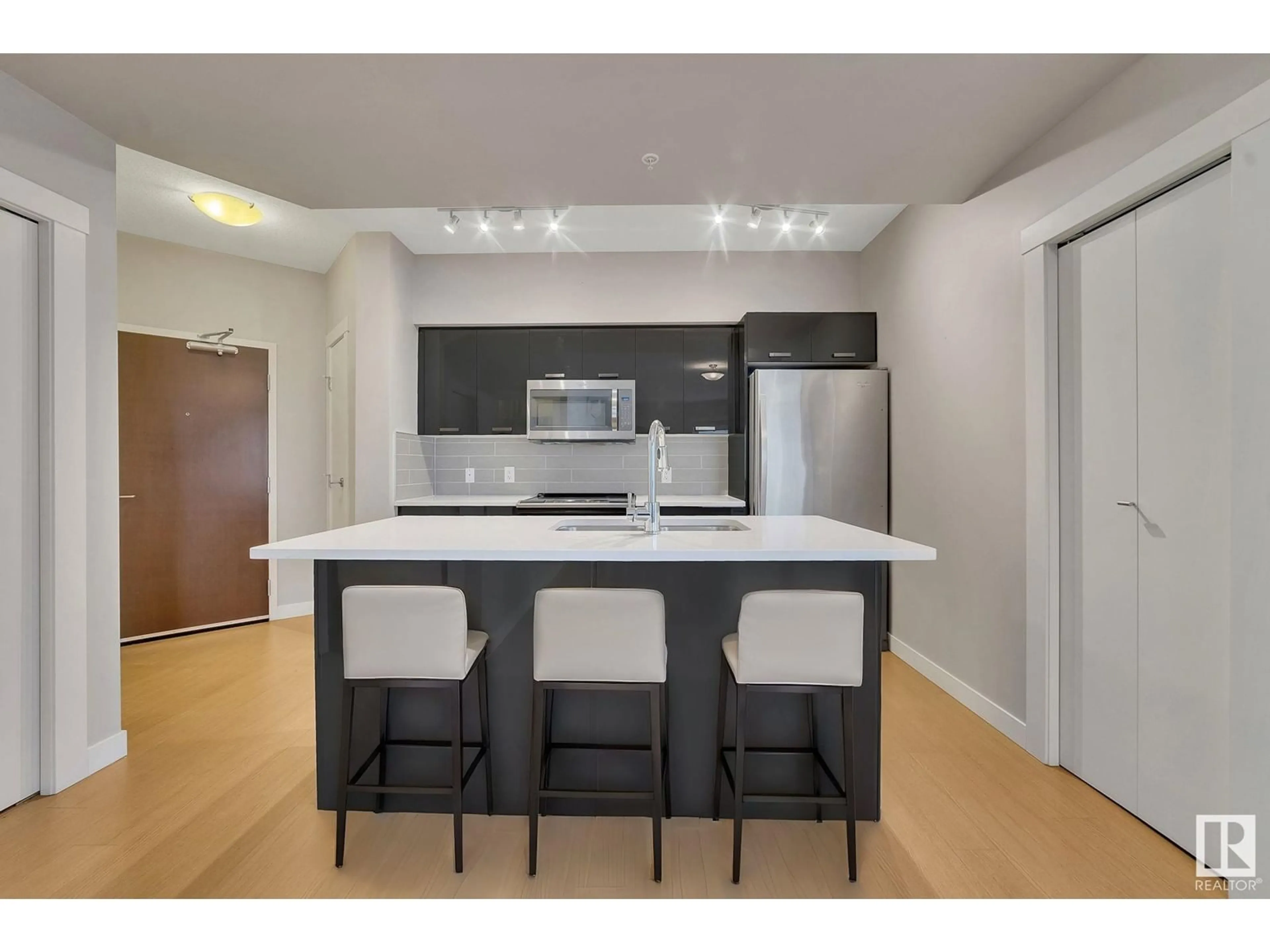 Open concept kitchen, unknown for 1106 - 10410 102 AV NW, Edmonton Alberta T5J0E9