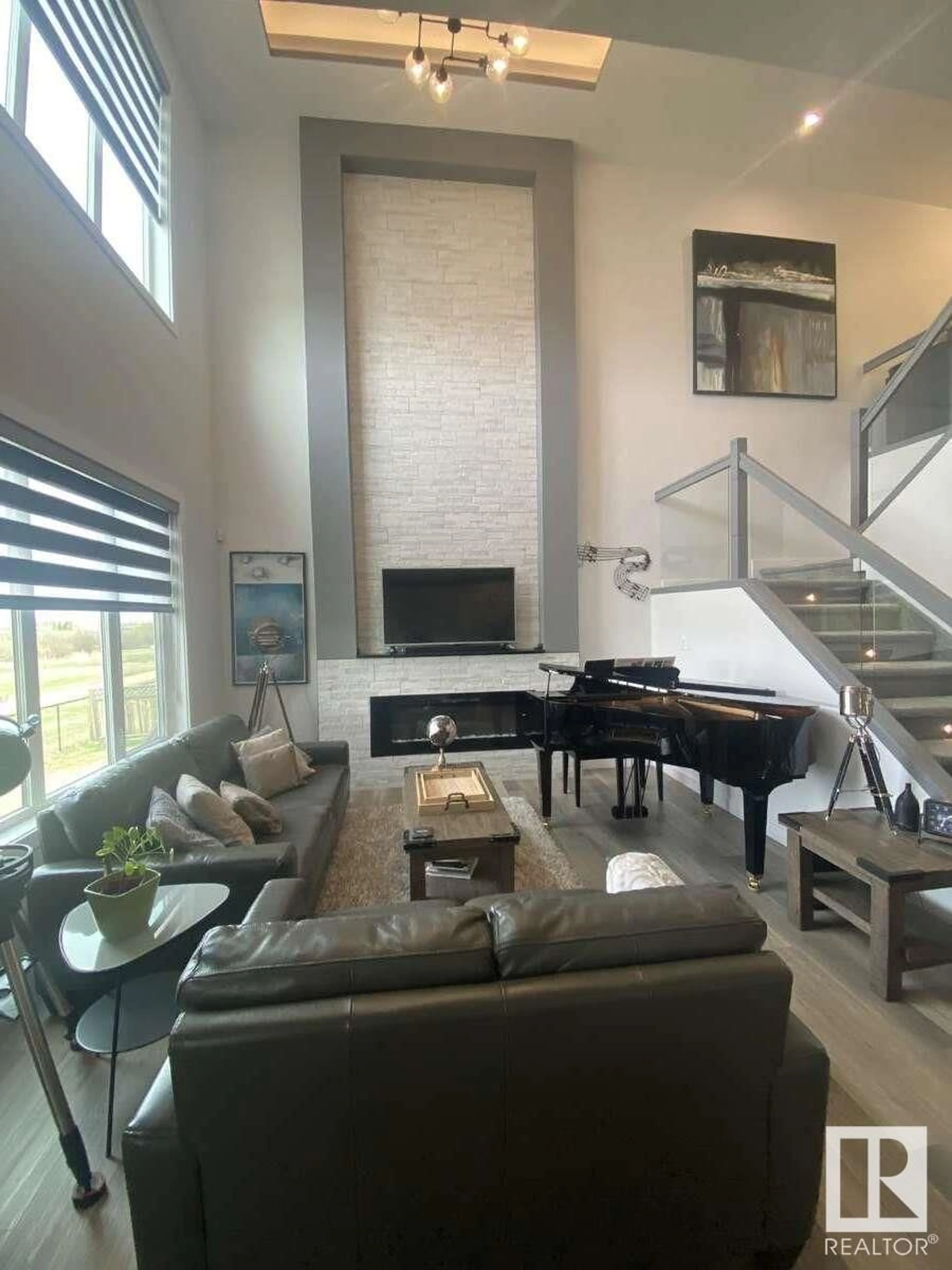 Living room with furniture, unknown for 277 SILVERSTONE CR, Stony Plain Alberta T7Z0E8