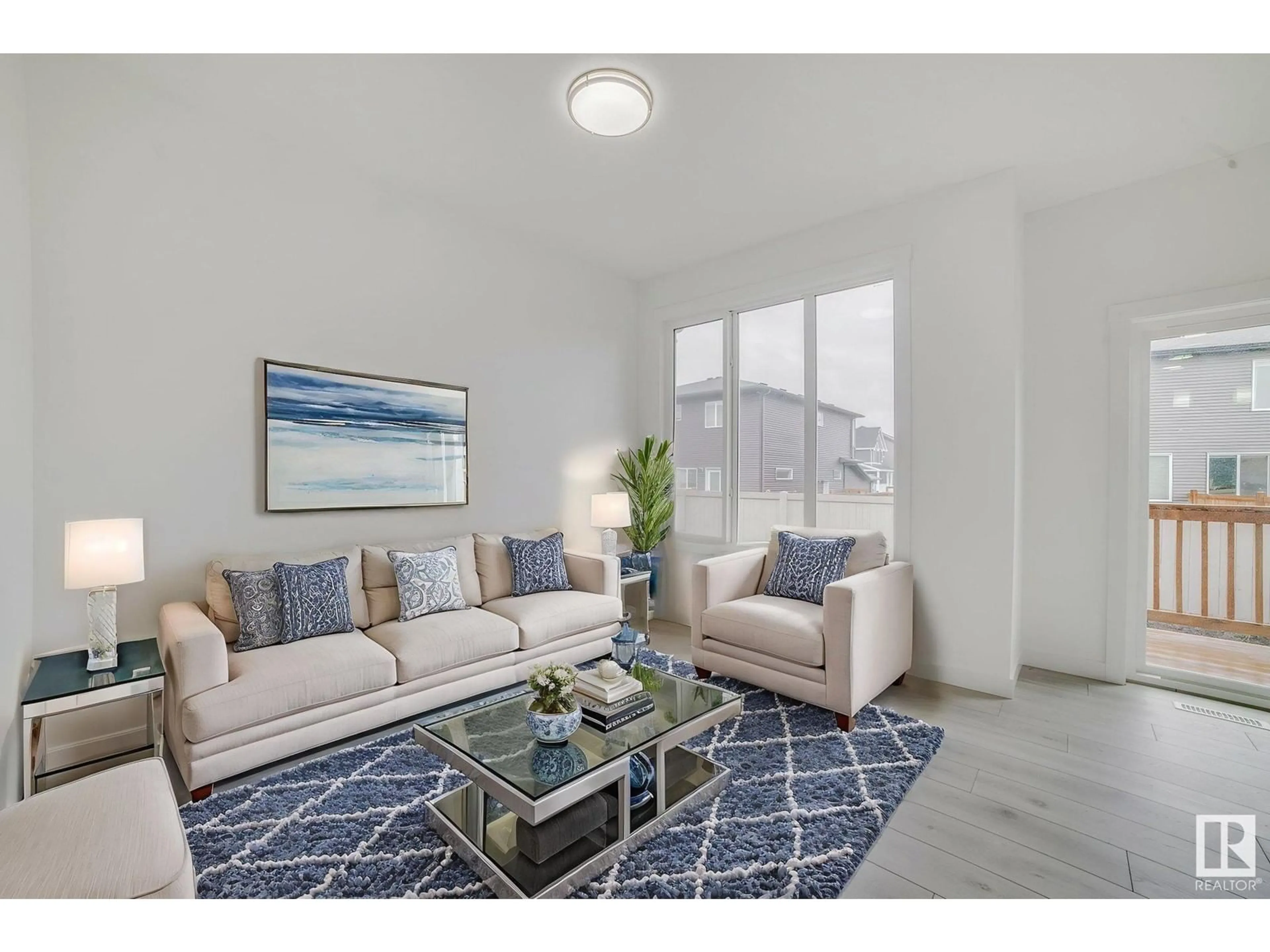 Living room with furniture, unknown for #59 - 2710 66 ST, Edmonton Alberta T6X3H4