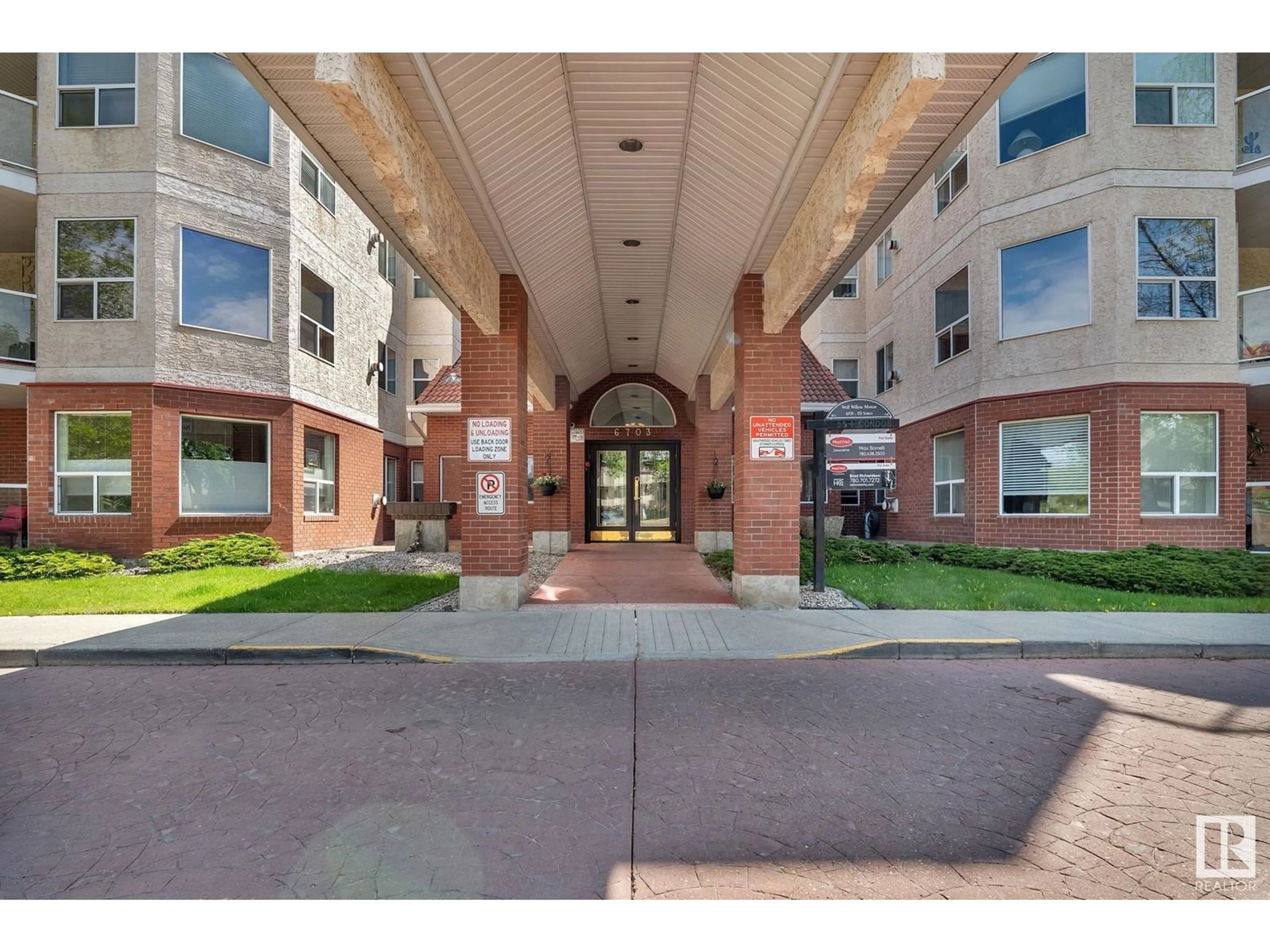 Indoor foyer for 407 - 6703 172 ST NW, Edmonton Alberta T5T6H9