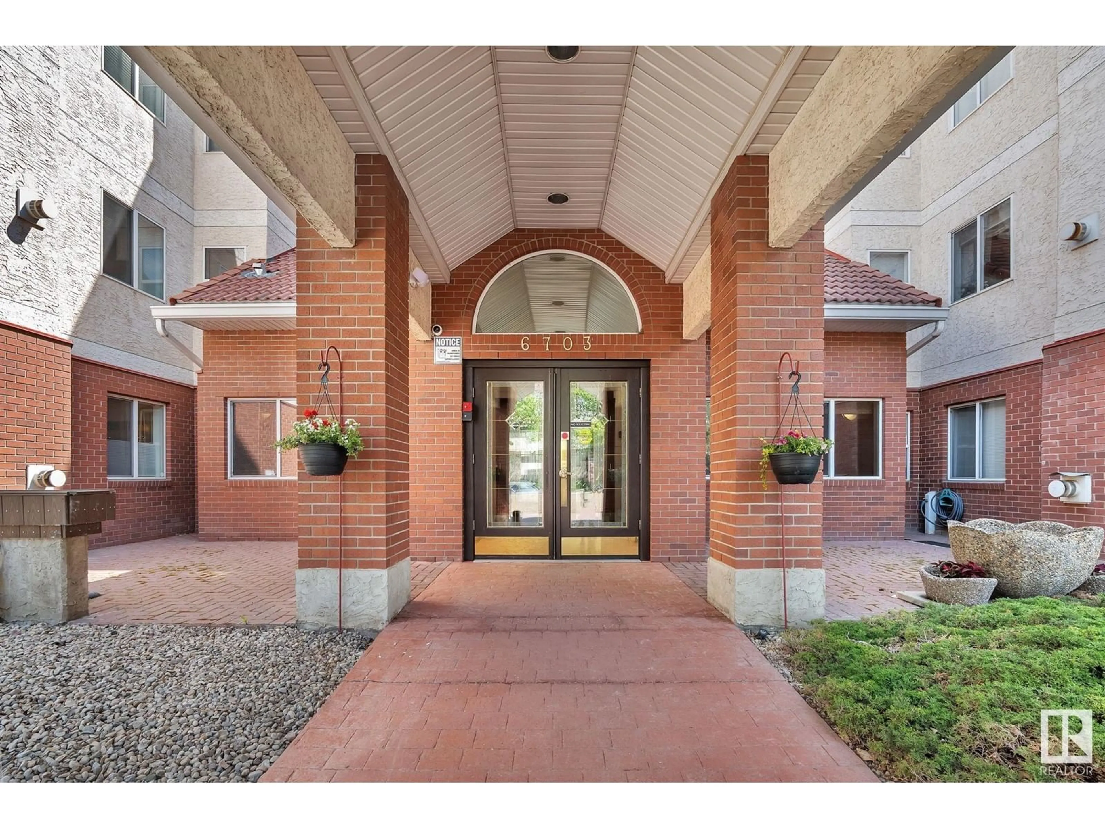 Indoor foyer for 407 - 6703 172 ST NW, Edmonton Alberta T5T6H9