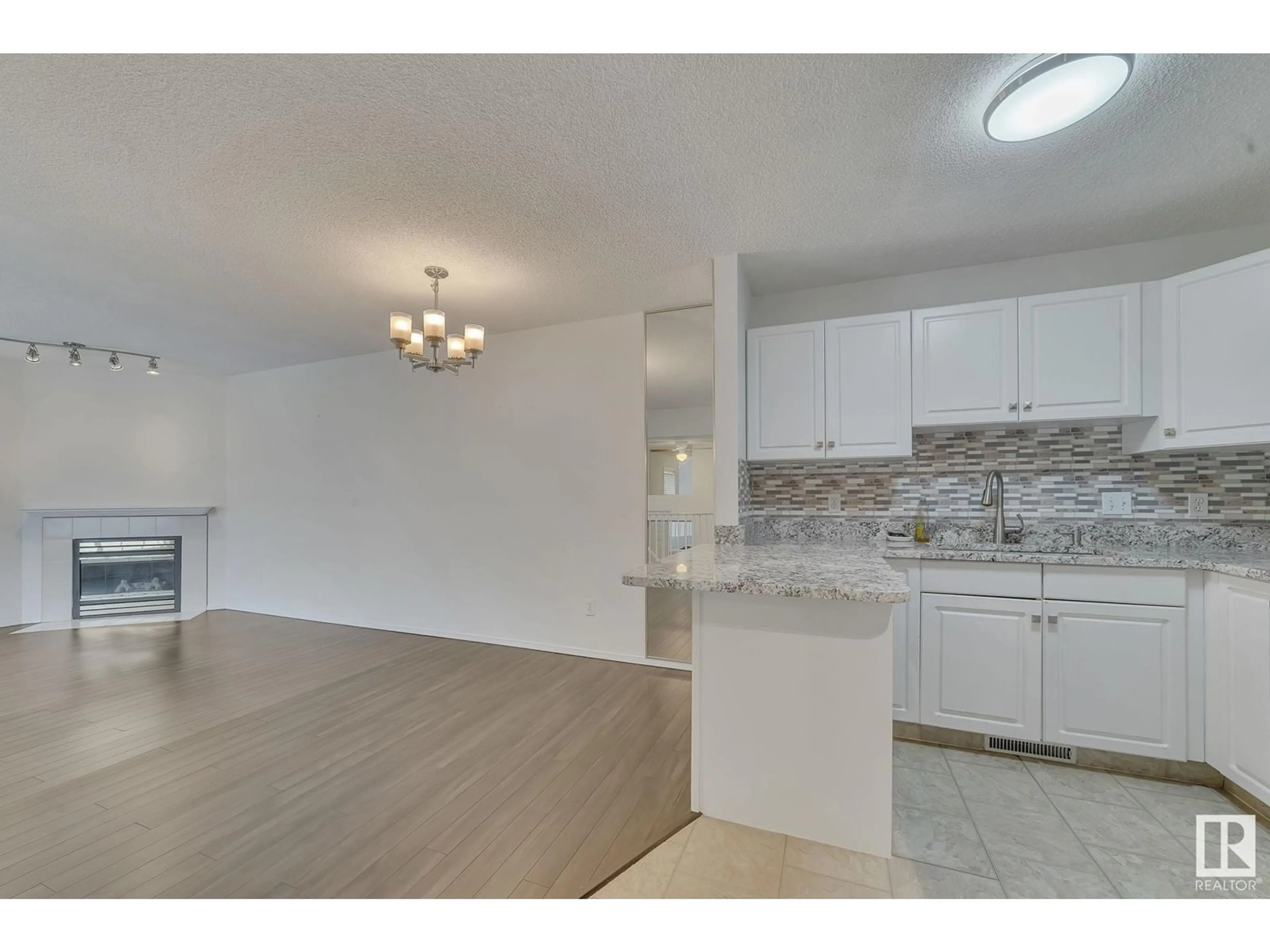 Open concept kitchen, unknown for 3450 43 AV, Edmonton Alberta T6L6W9