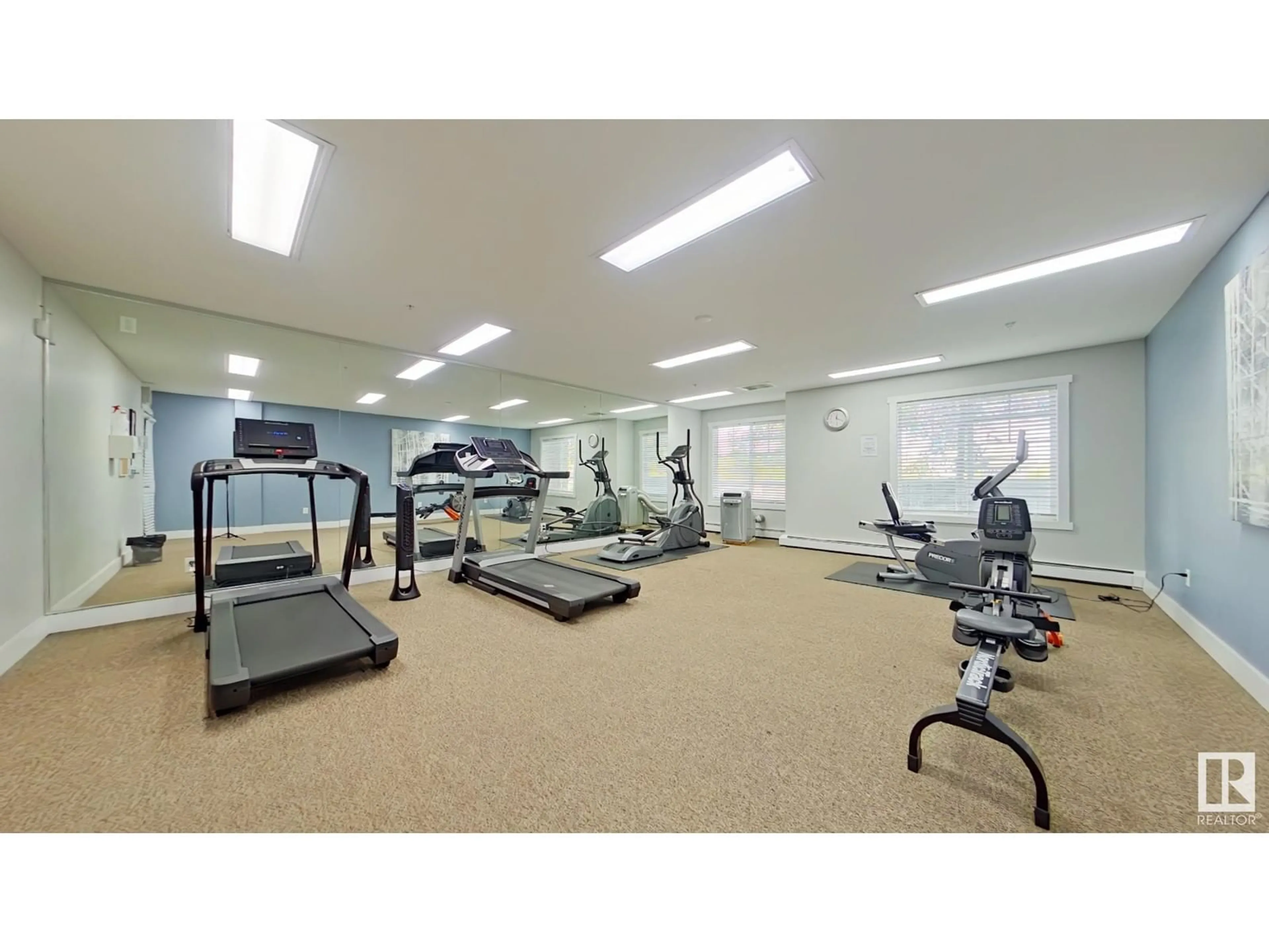 Gym or fitness room for #106 - 2098 BLACKMUD CREEK DR, Edmonton Alberta T6W1T7