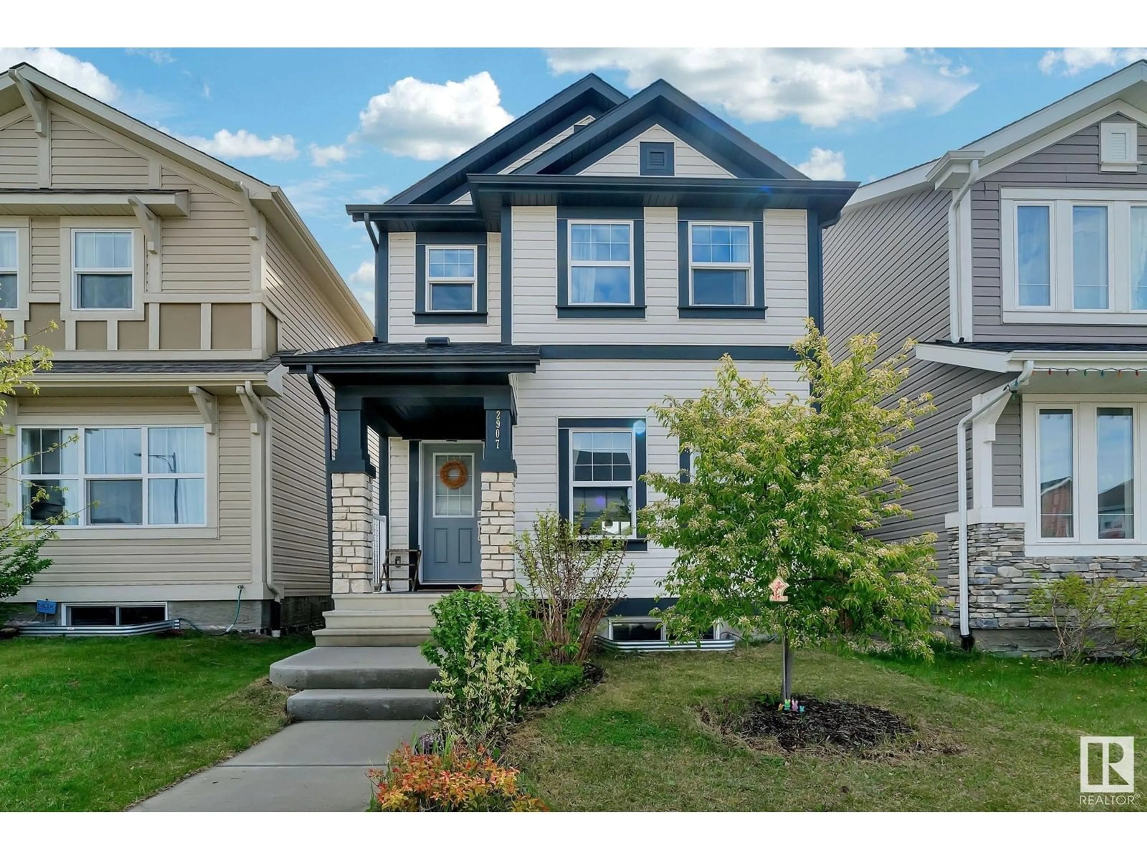 Home with vinyl exterior material, street for SW - 2907 ANTON LINK LI, Edmonton Alberta T6W3T7