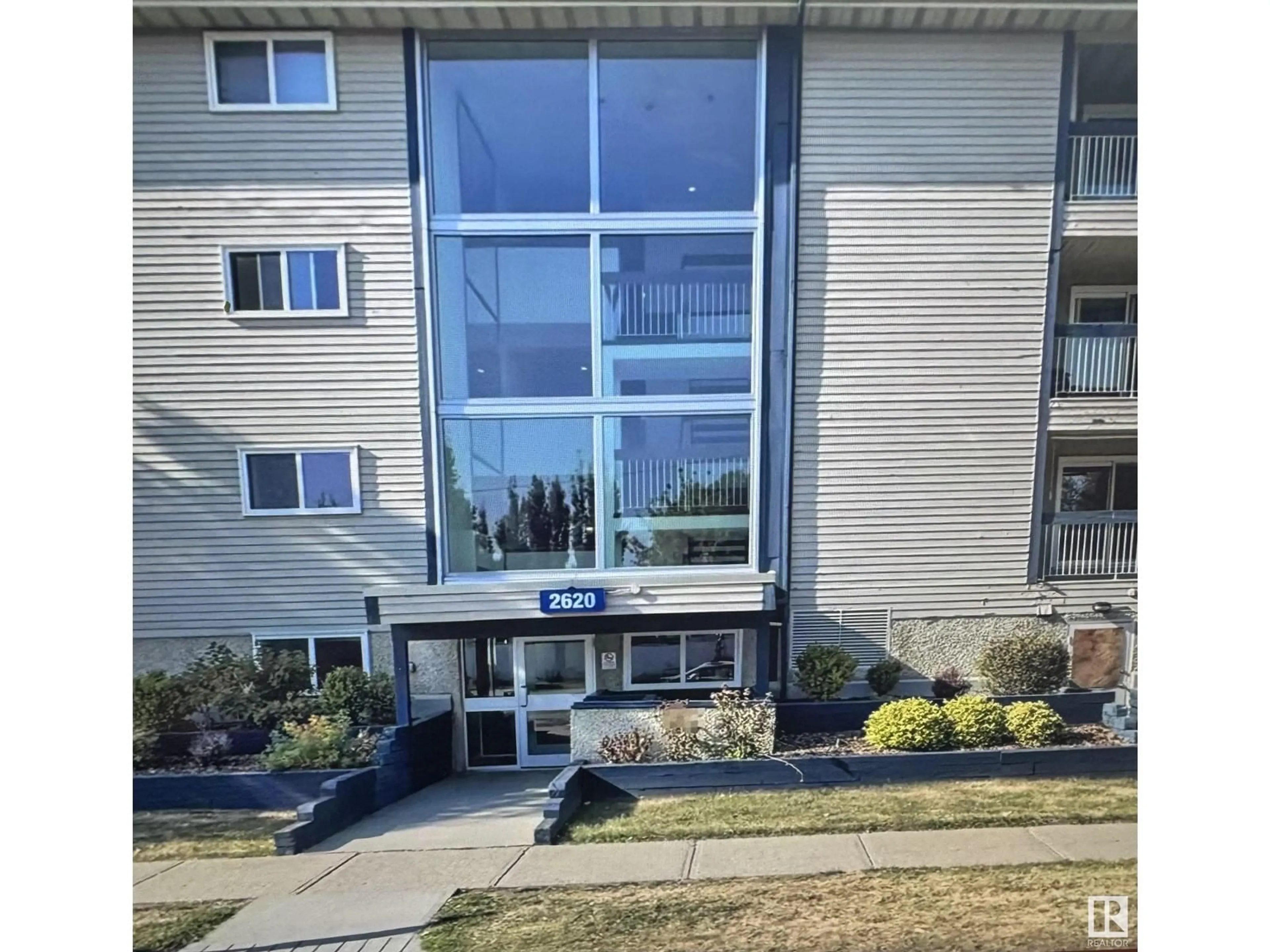 A pic from outside/outdoor area/front of a property/back of a property/a pic from drone, unknown for #104 - 2620 MILL WOODS ROAD E, Edmonton Alberta T6L5K6