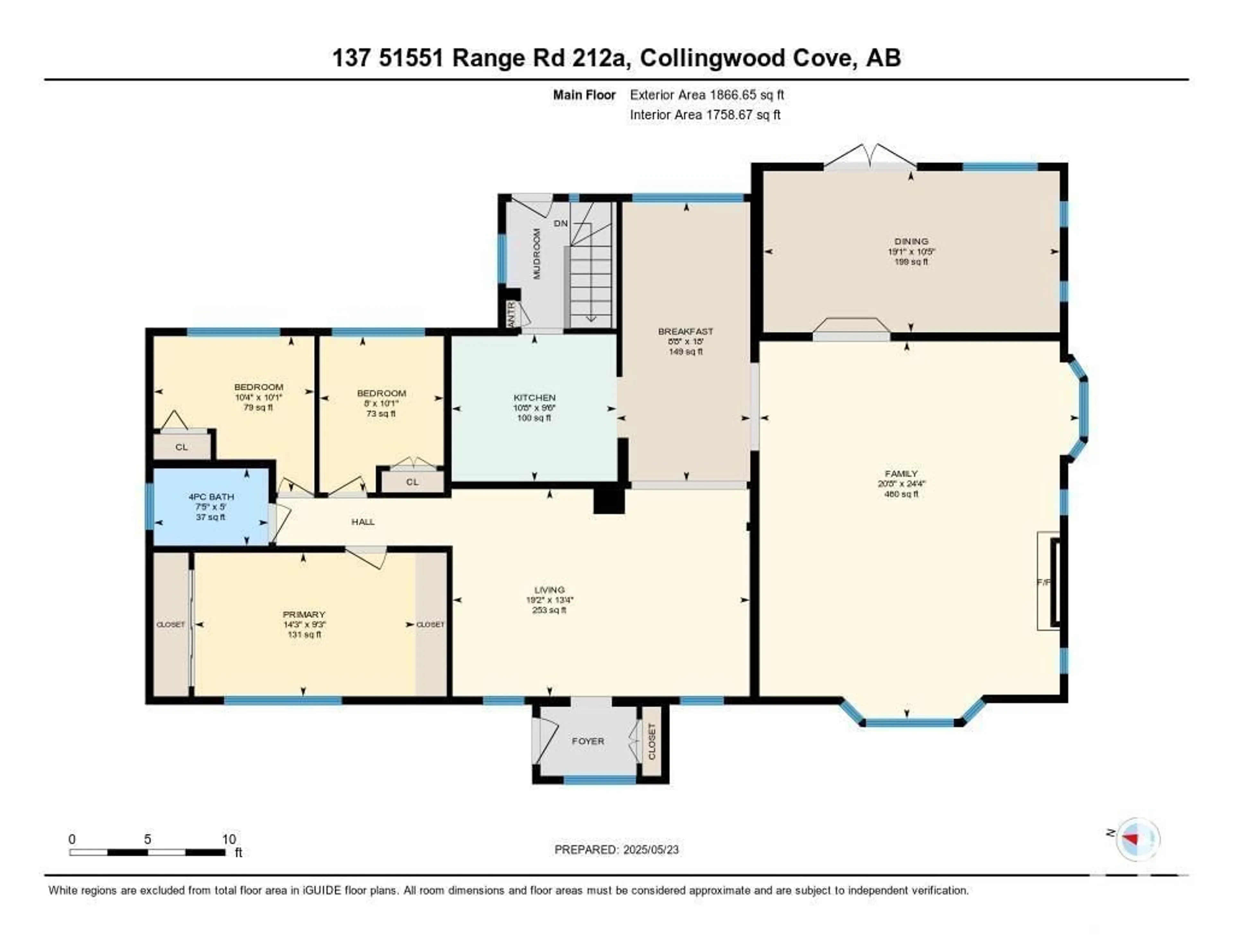 Floor plan for 51551 - 137 RGE ROAD 212 A, Rural Strathcona County Alberta T8G1B2