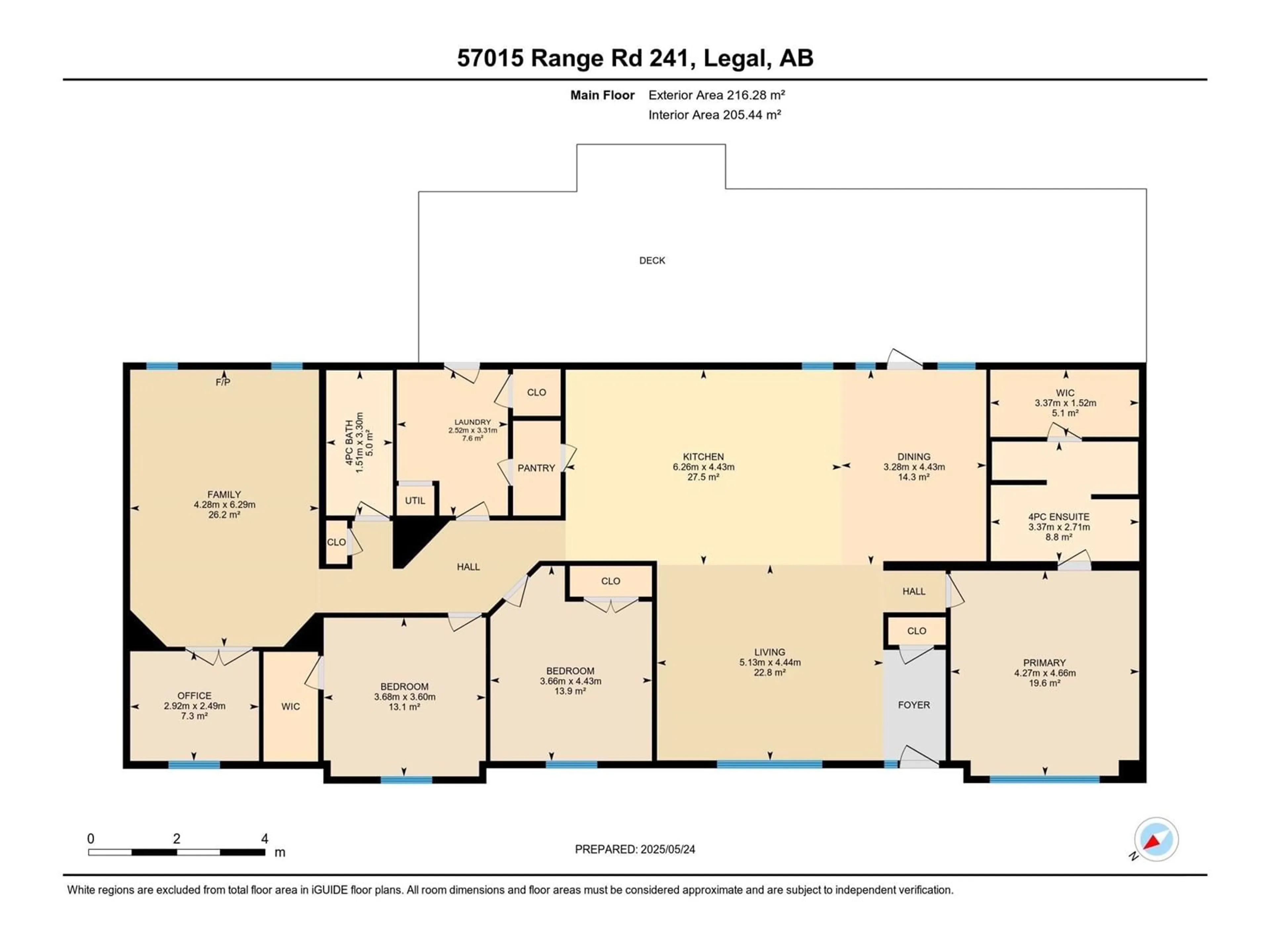 Floor plan for 57015 RR 241, Rural Sturgeon County Alberta T0A0K1