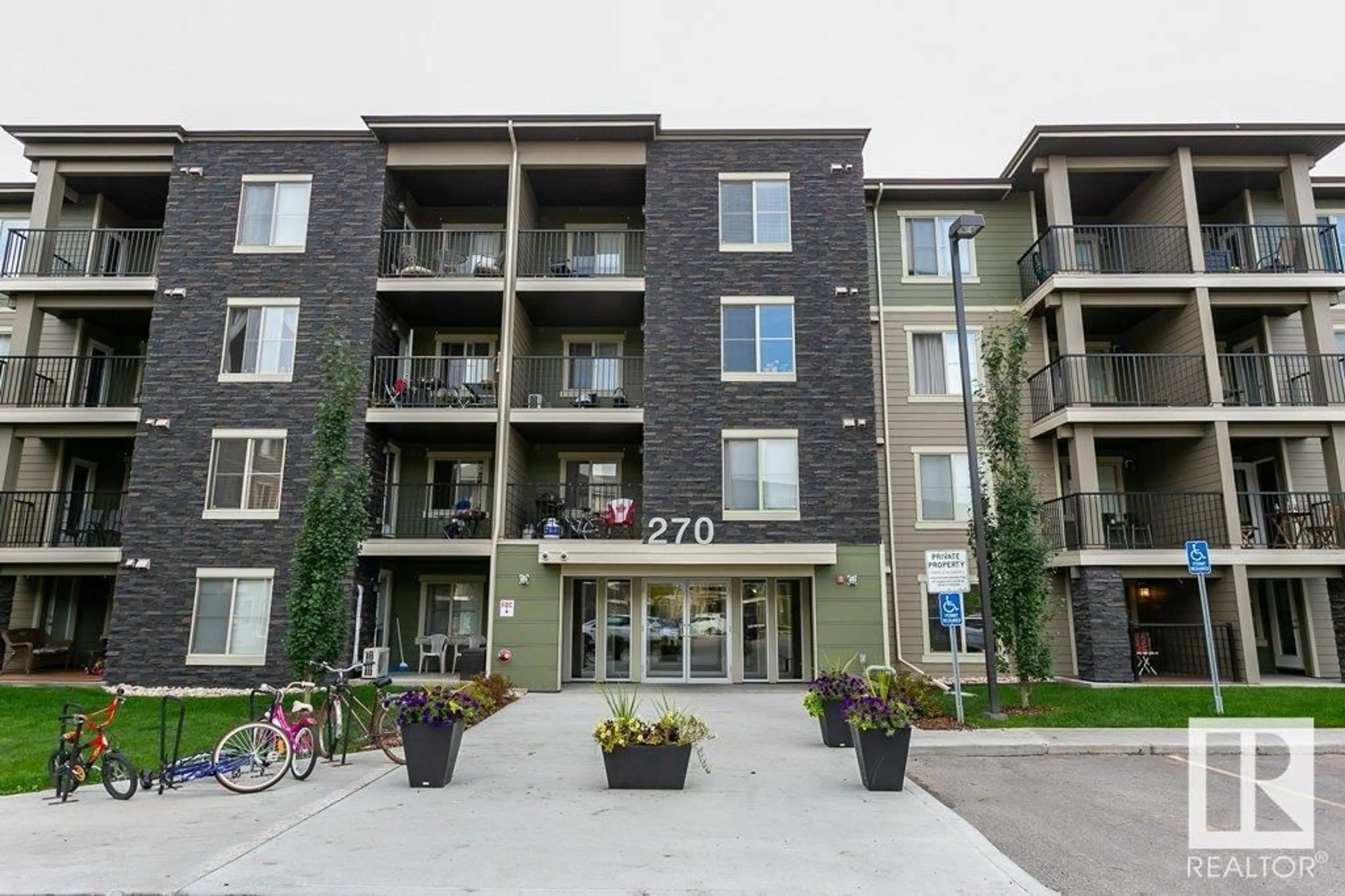 Patio, unknown for #410 - 270 MCCONACHIE DR, Edmonton Alberta T5Y3N4