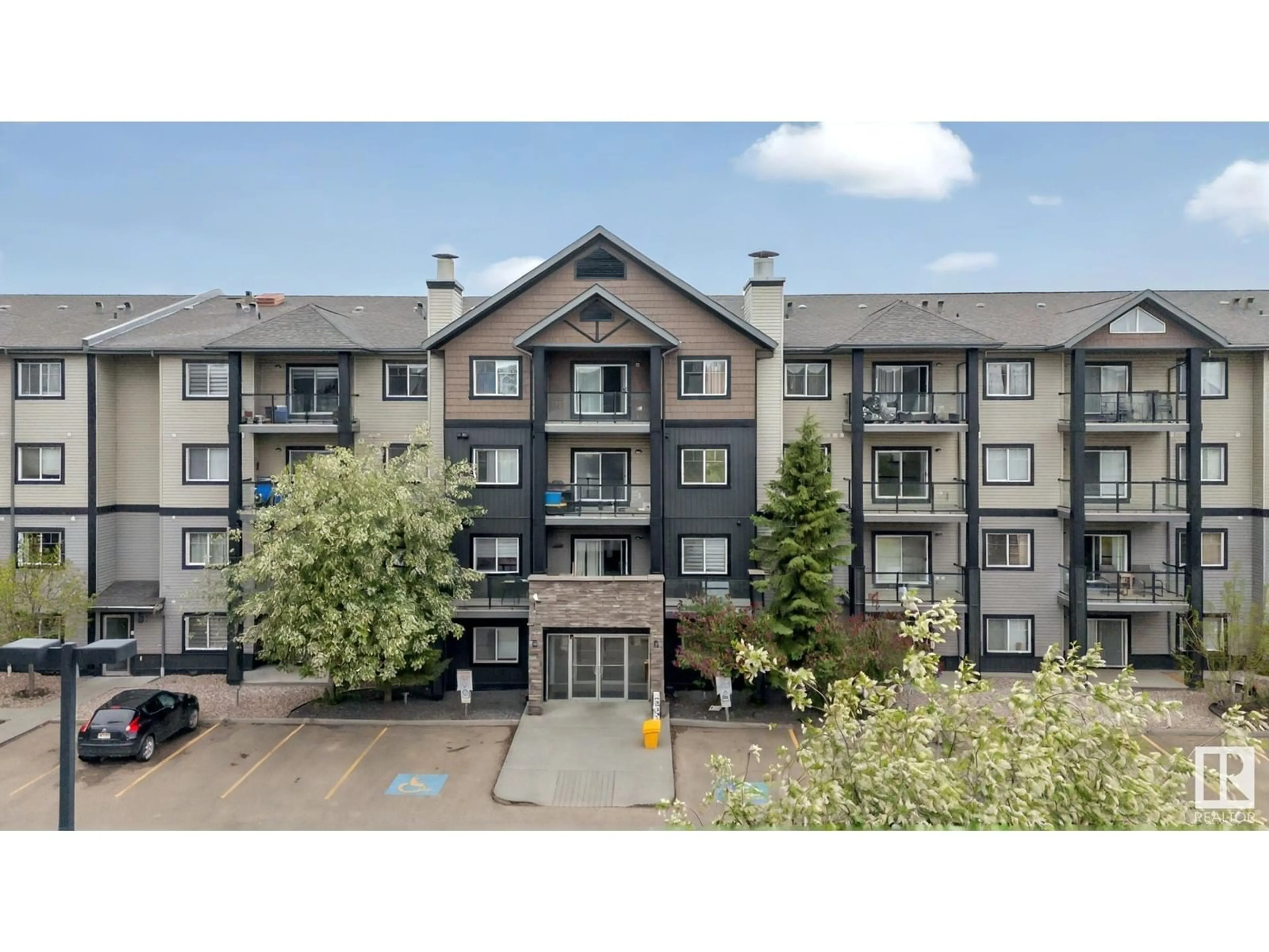A pic from outside/outdoor area/front of a property/back of a property/a pic from drone, unknown for #117 - 1204 156 ST, Edmonton Alberta T6R0R6