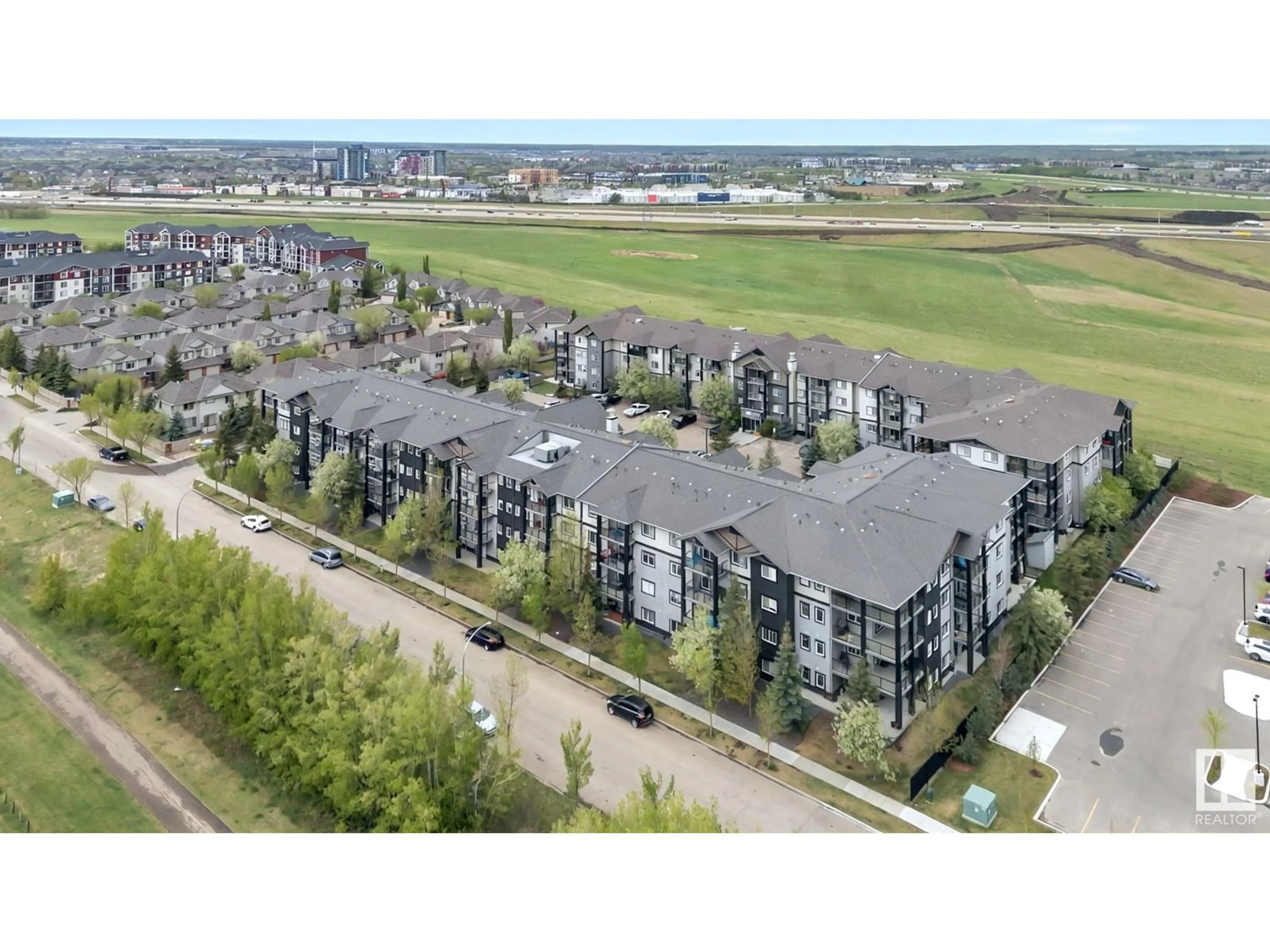 A pic from outside/outdoor area/front of a property/back of a property/a pic from drone, unknown for #117 - 1204 156 ST, Edmonton Alberta T6R0R6