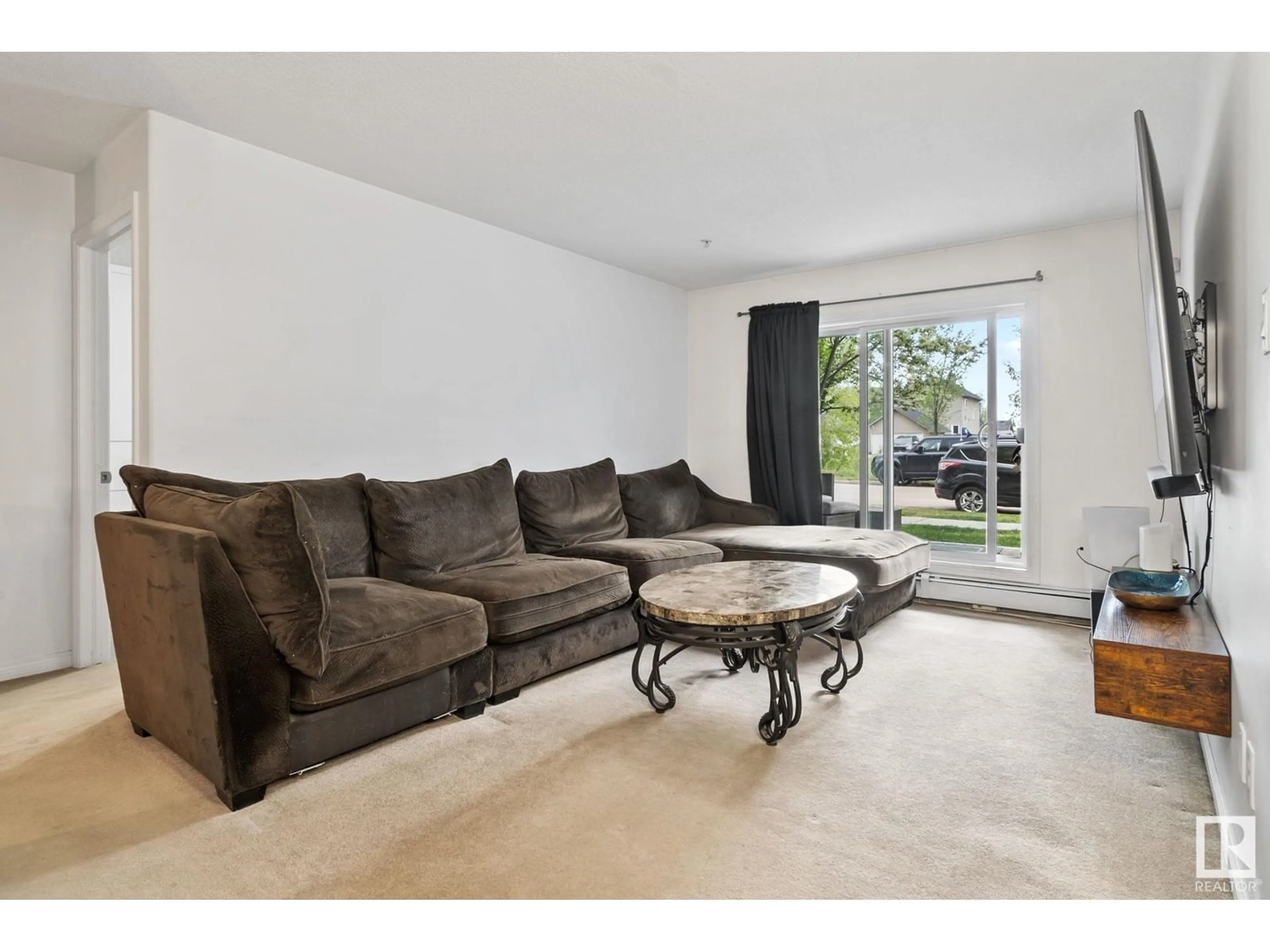 Living room with furniture, unknown for #117 - 1204 156 ST, Edmonton Alberta T6R0R6