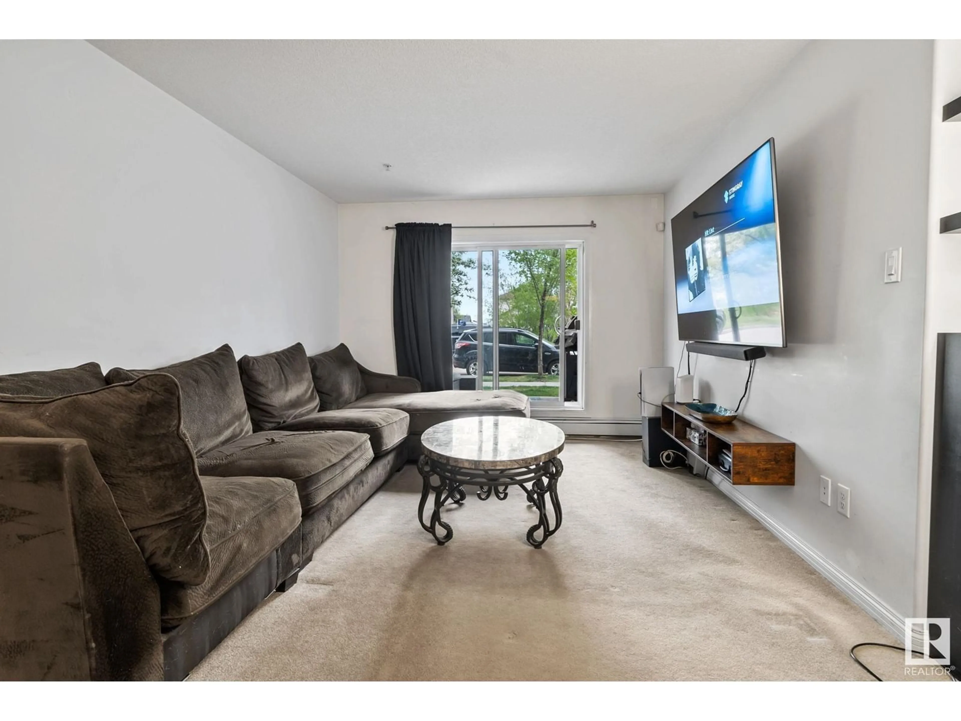 Living room with furniture, unknown for #117 - 1204 156 ST, Edmonton Alberta T6R0R6