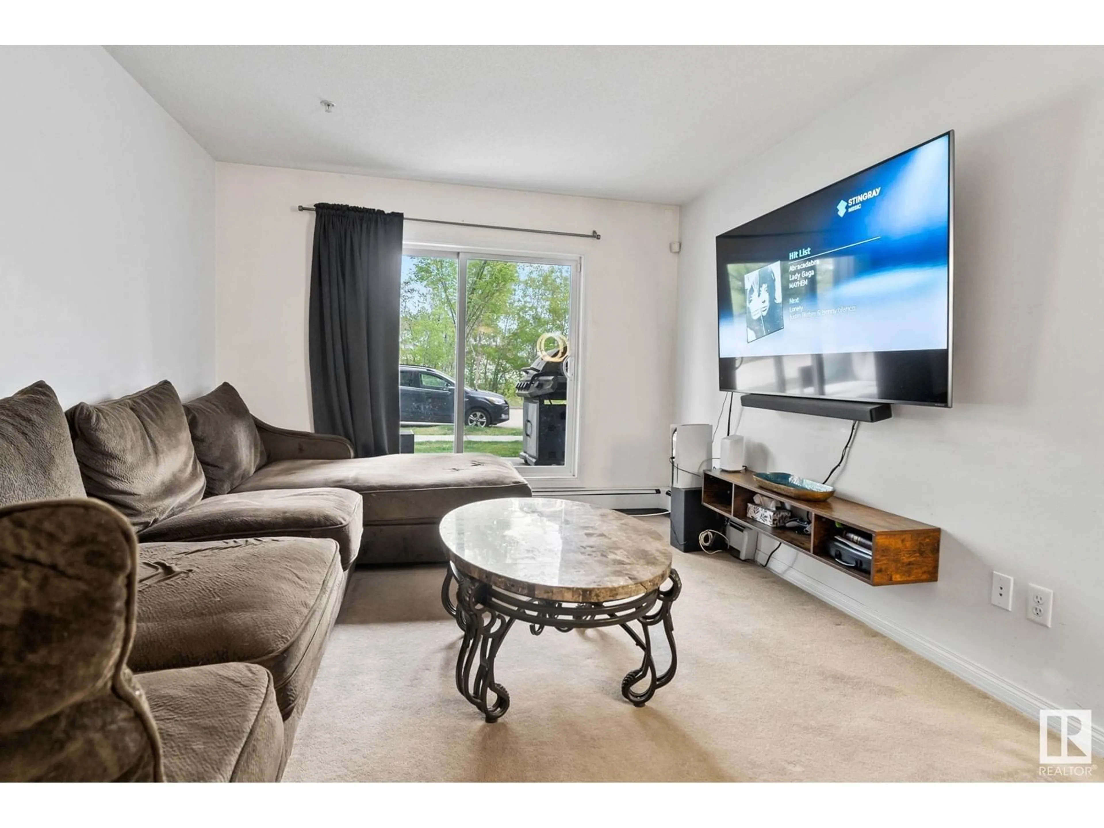 Living room with furniture, unknown for #117 - 1204 156 ST, Edmonton Alberta T6R0R6