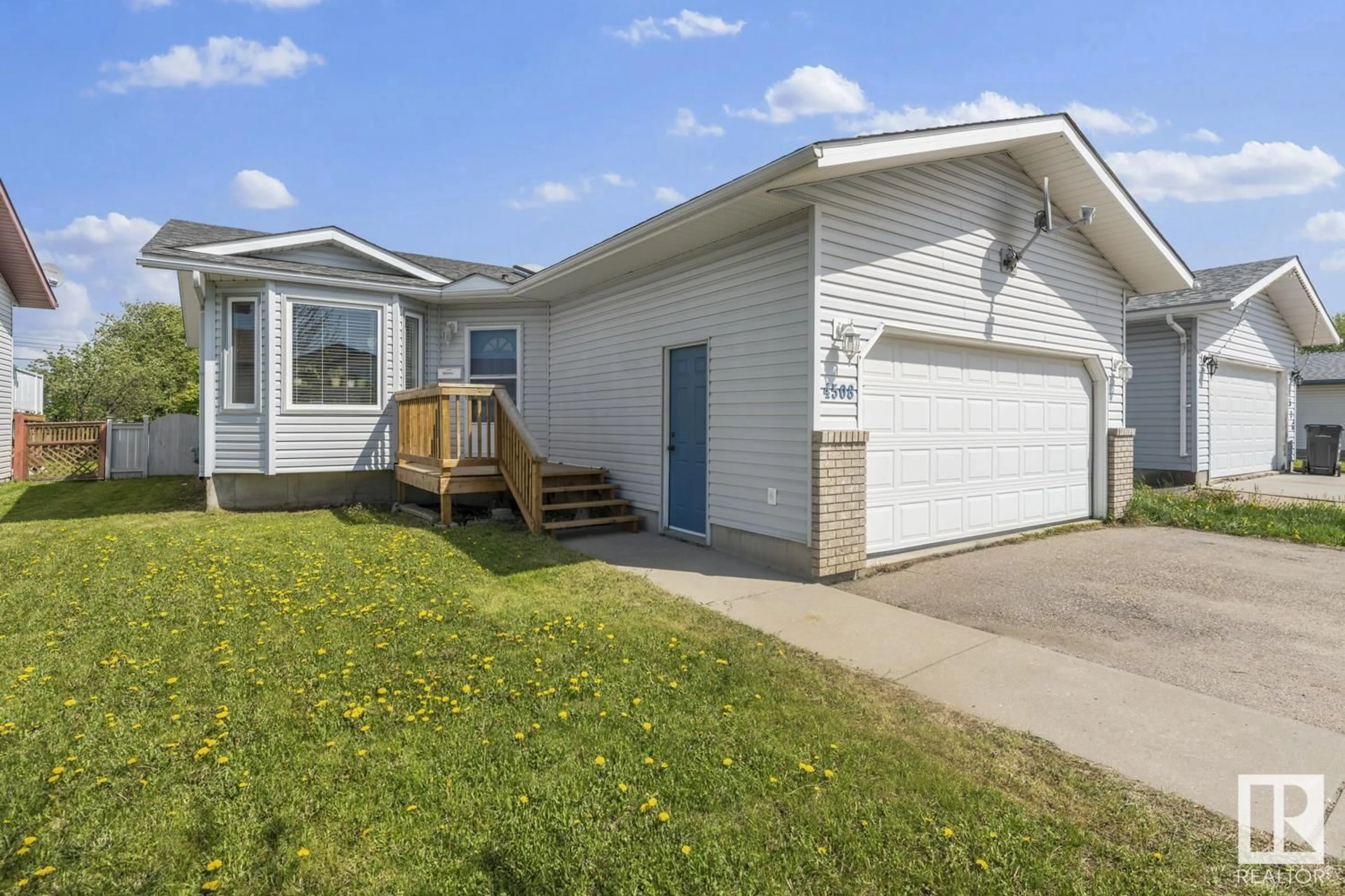 Home with vinyl exterior material, street for 4508 49 AV, Cold Lake Alberta T9M1Z6