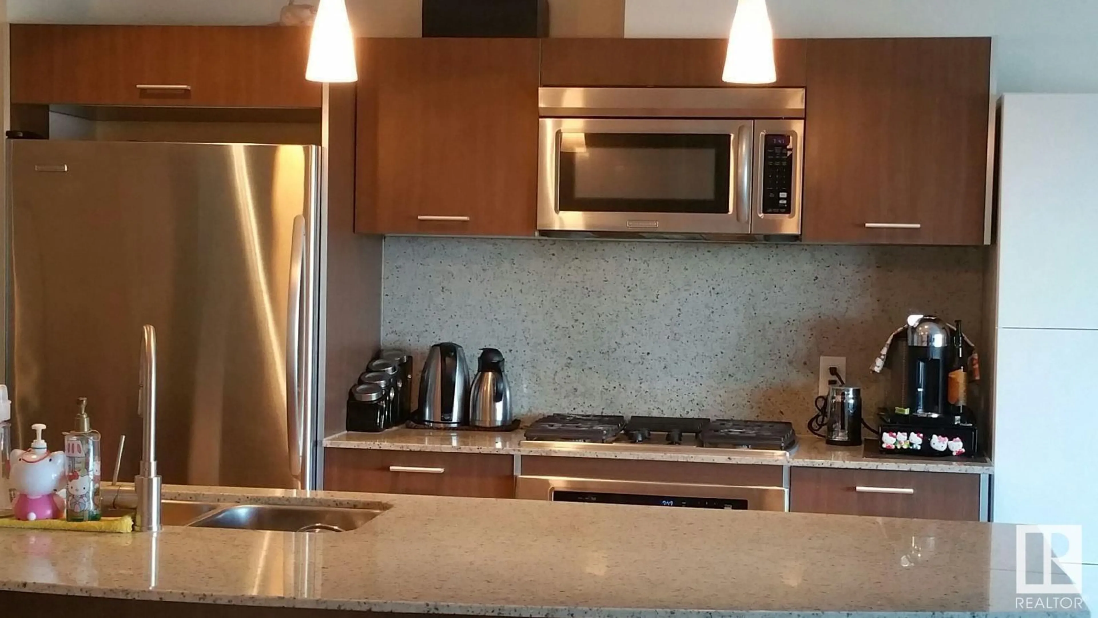 Standard kitchen, ceramic/tile floor for #315 - 2504 109 ST, Edmonton Alberta T6J3T1