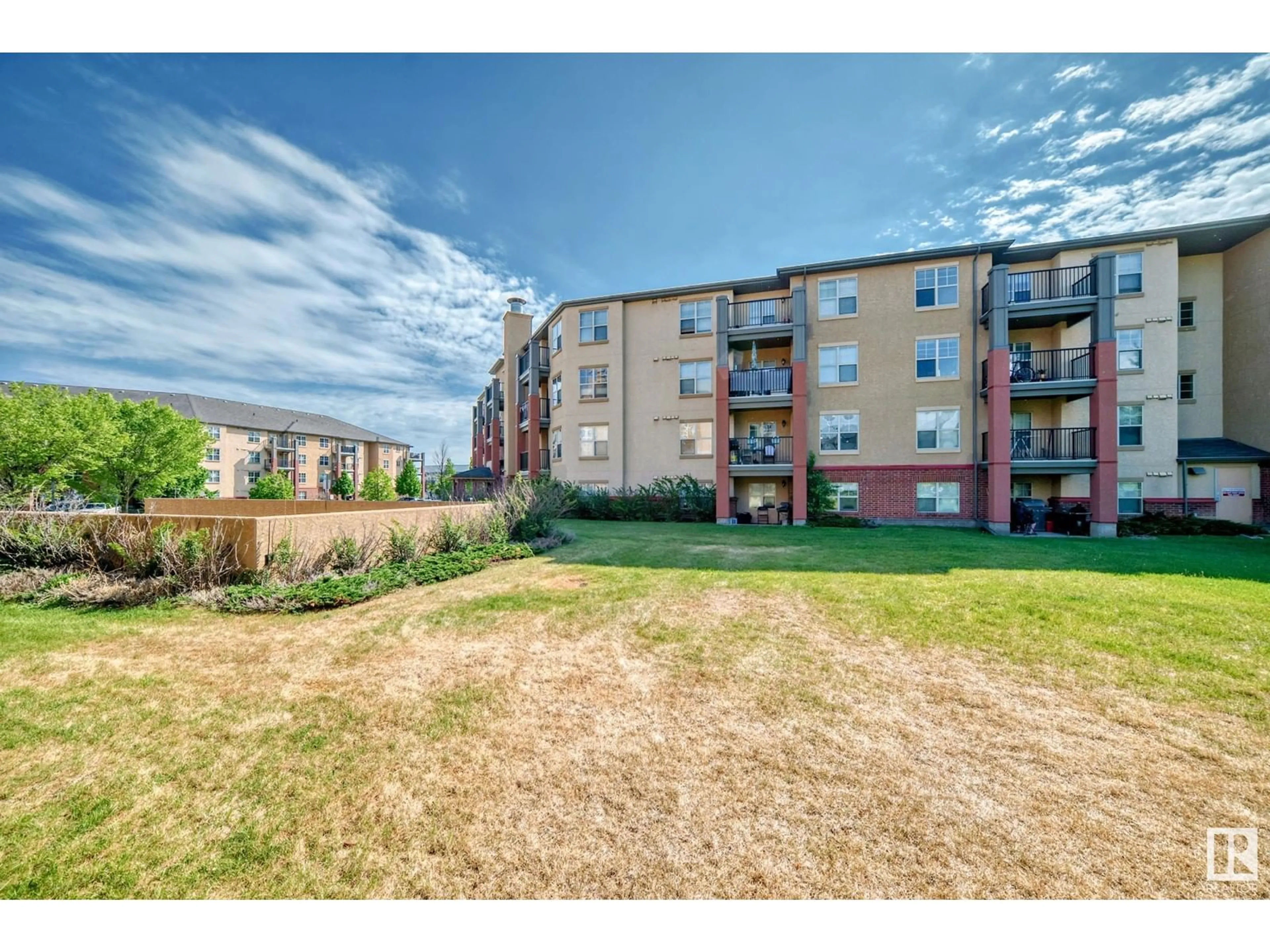 A pic from outside/outdoor area/front of a property/back of a property/a pic from drone, unknown for #305 - 11453 ELLERSLIE RD, Edmonton Alberta T6W1T2