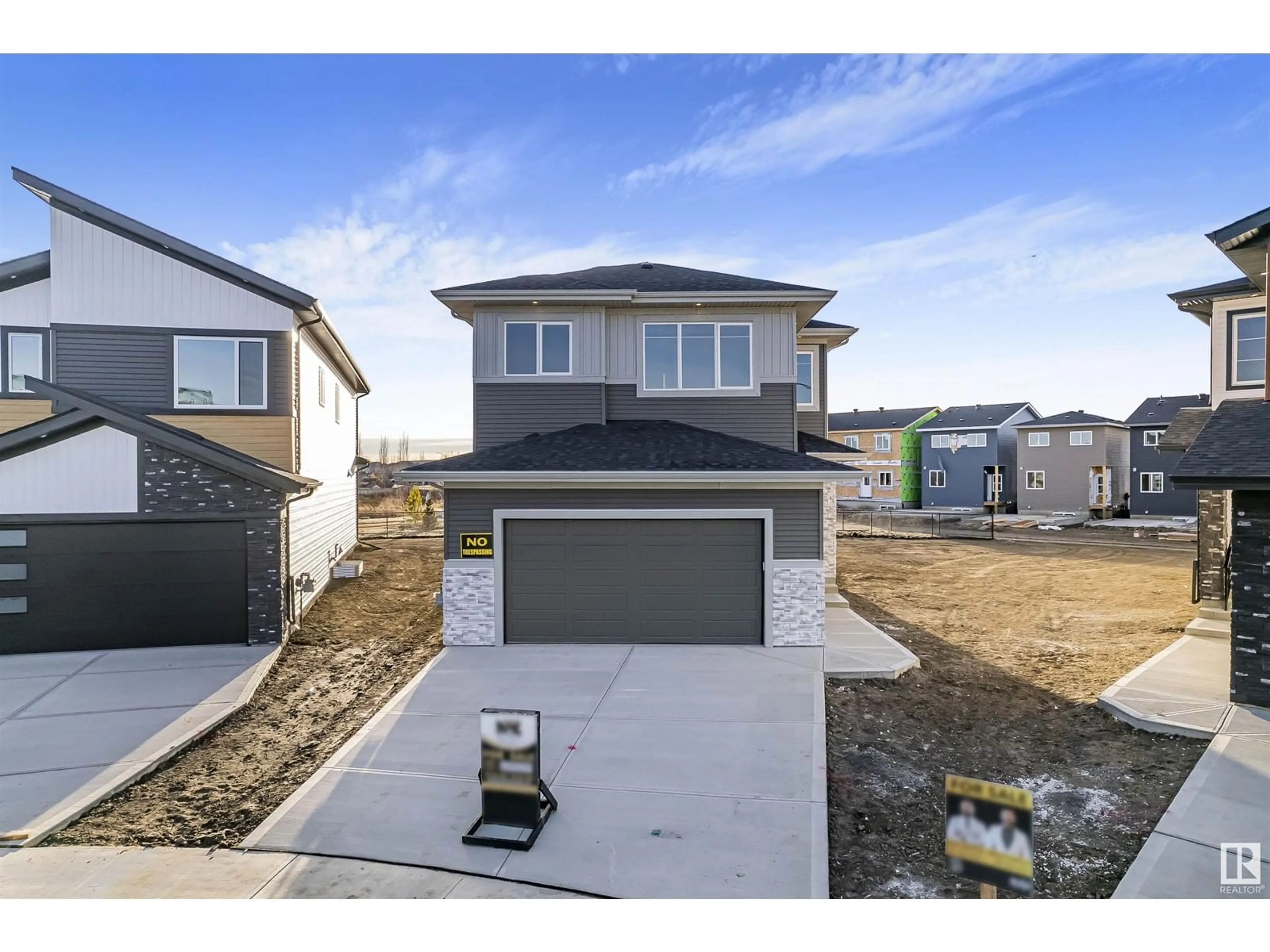 A pic from outside/outdoor area/front of a property/back of a property/a pic from drone, street for NE - 6211 18 ST, Rural Leduc County Alberta T4X3C7