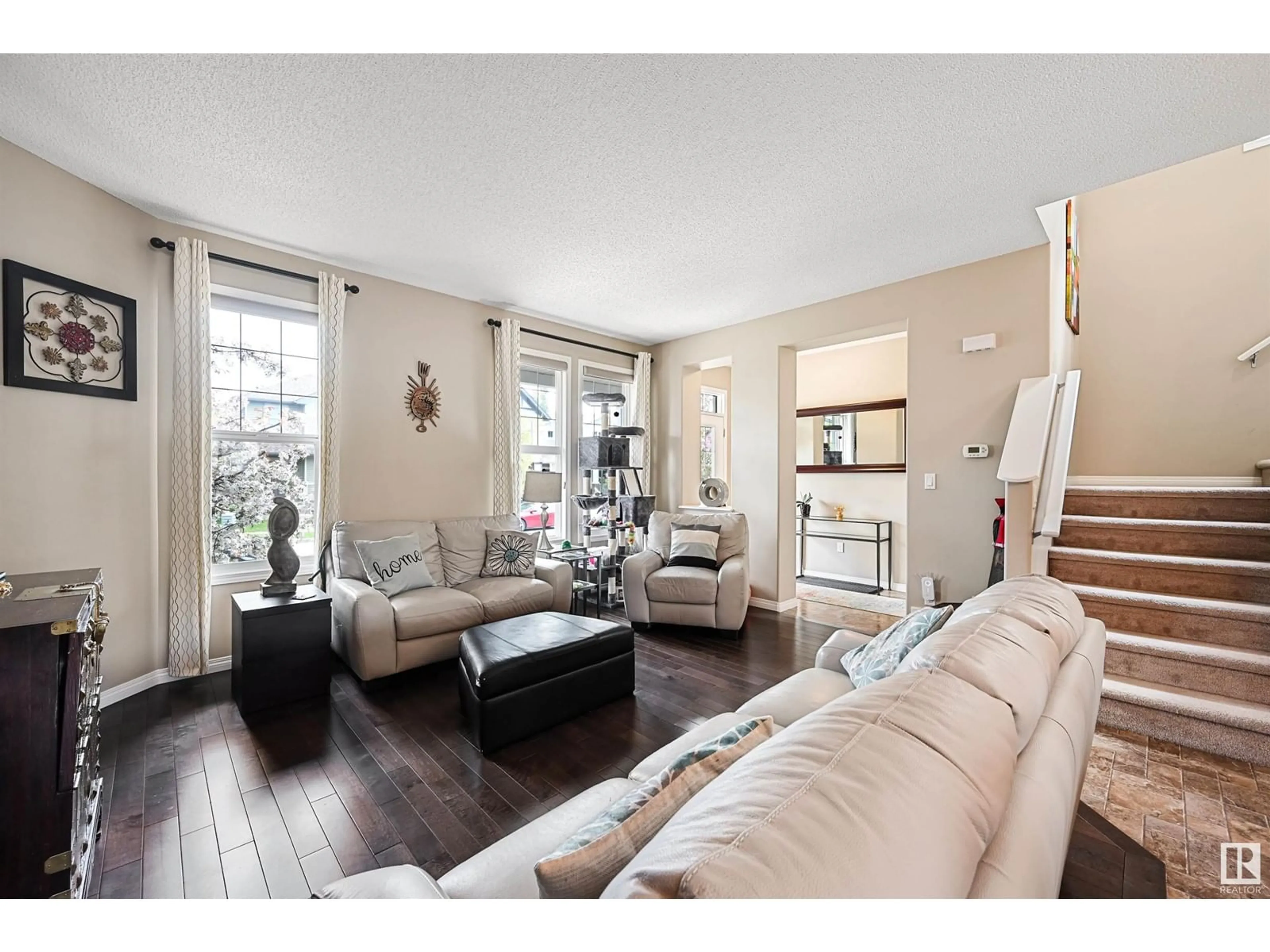 Living room with furniture, unknown for LI NW - 617 MCDONOUGH LINK, Edmonton Alberta T5Y0M8