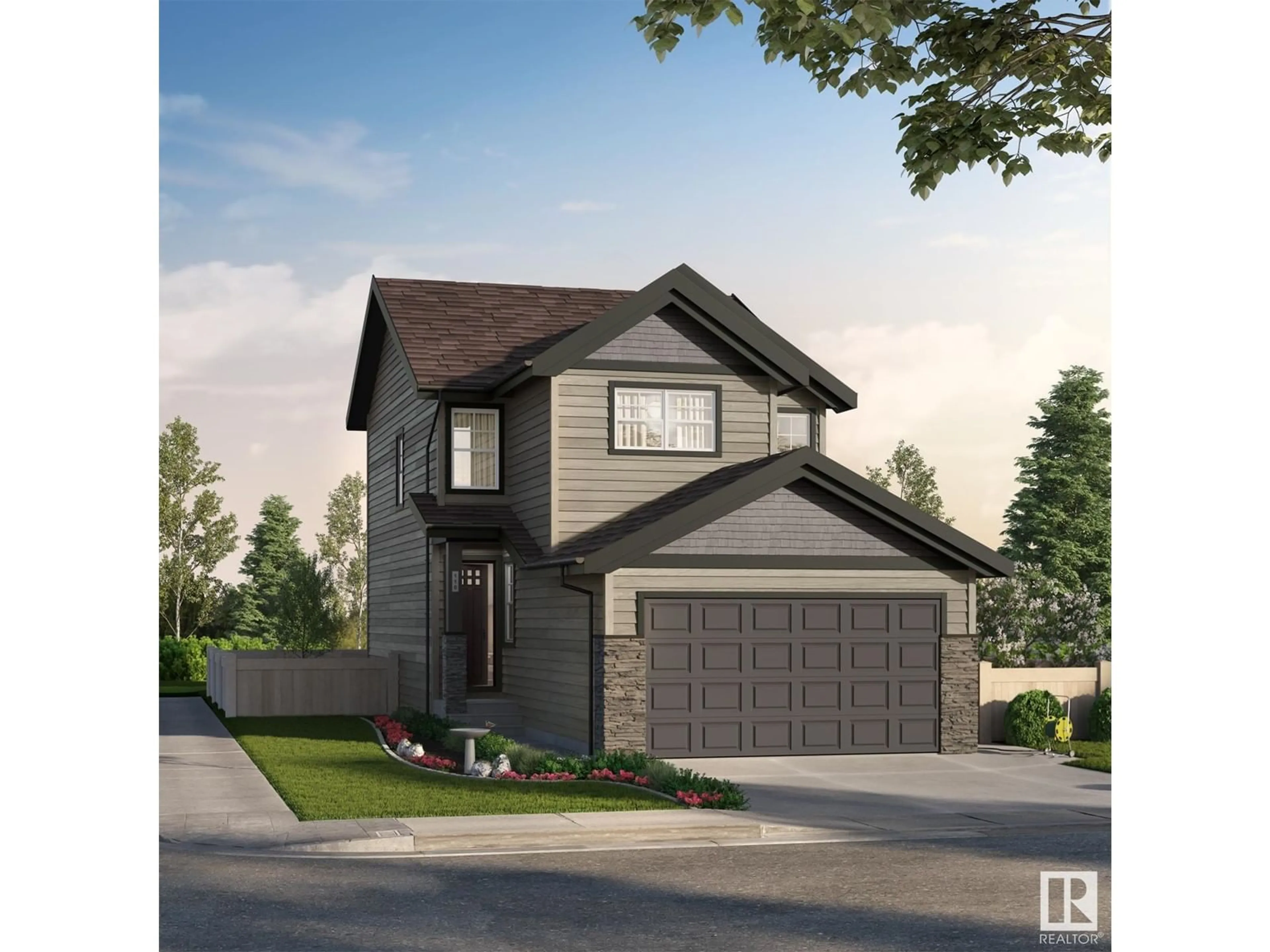 Home with brick exterior material, street for SW - 2524 158 ST, Edmonton Alberta T6W5P6