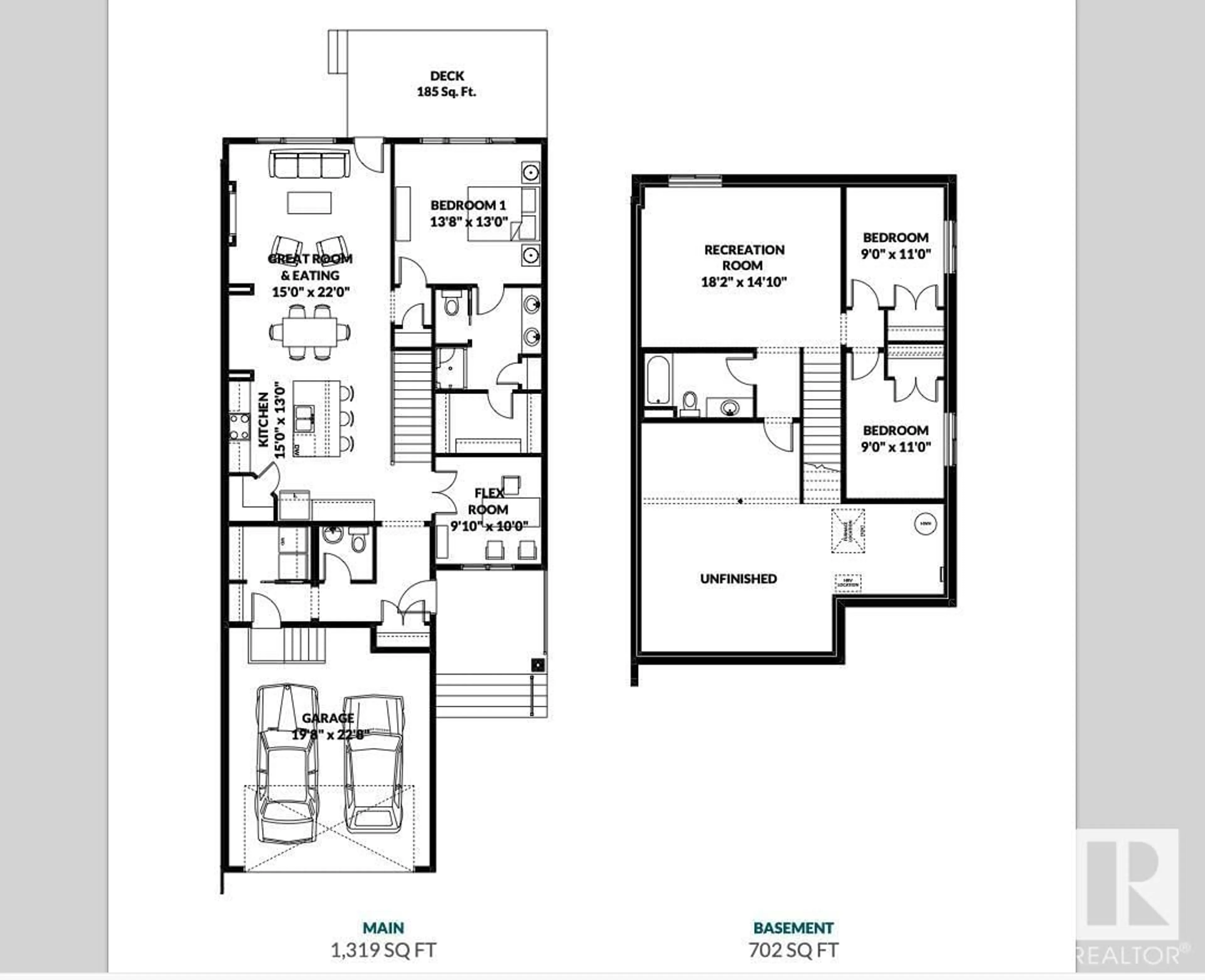 Floor plan for 53 RHEA CR, St. Albert Alberta T8N8A4