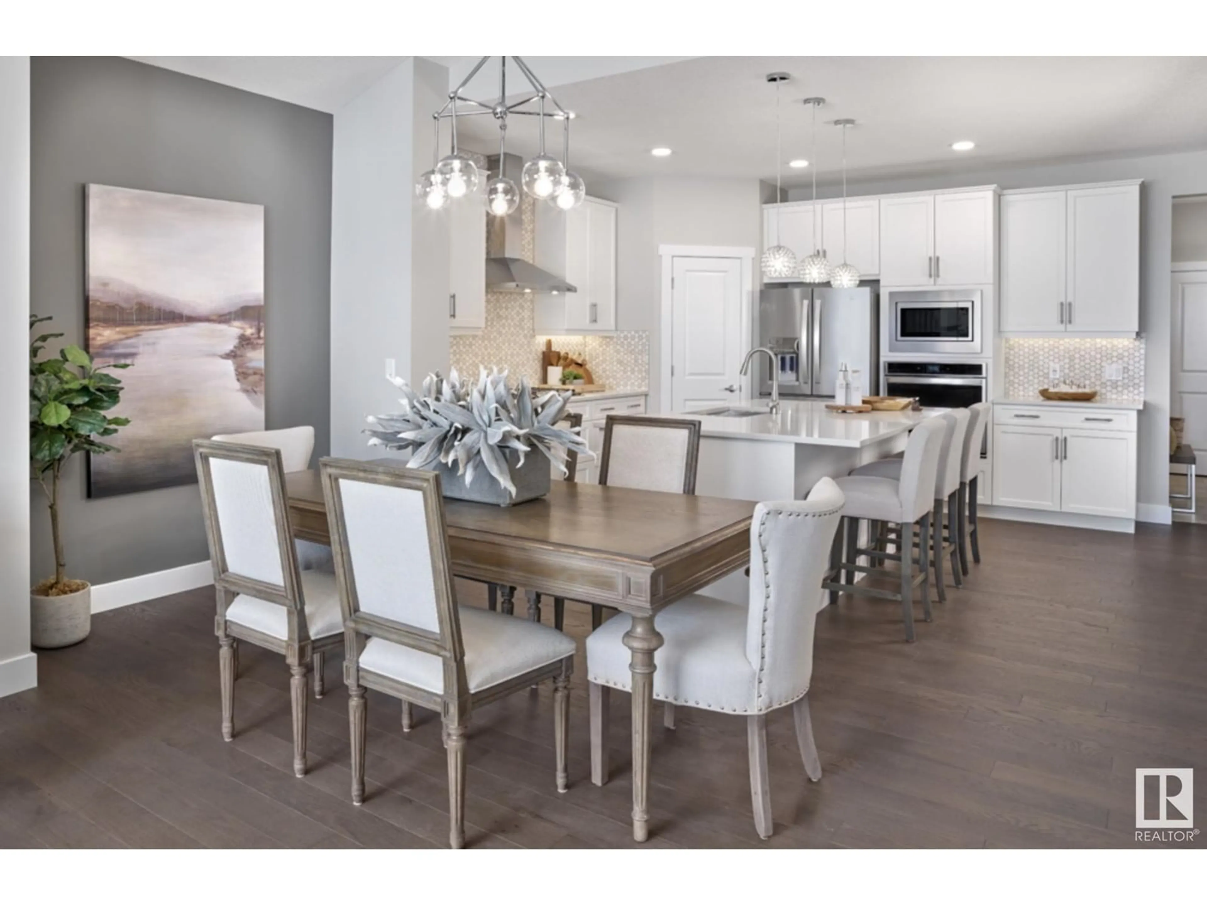 Open concept kitchen, unknown for 53 RHEA CR, St. Albert Alberta T8N8A4