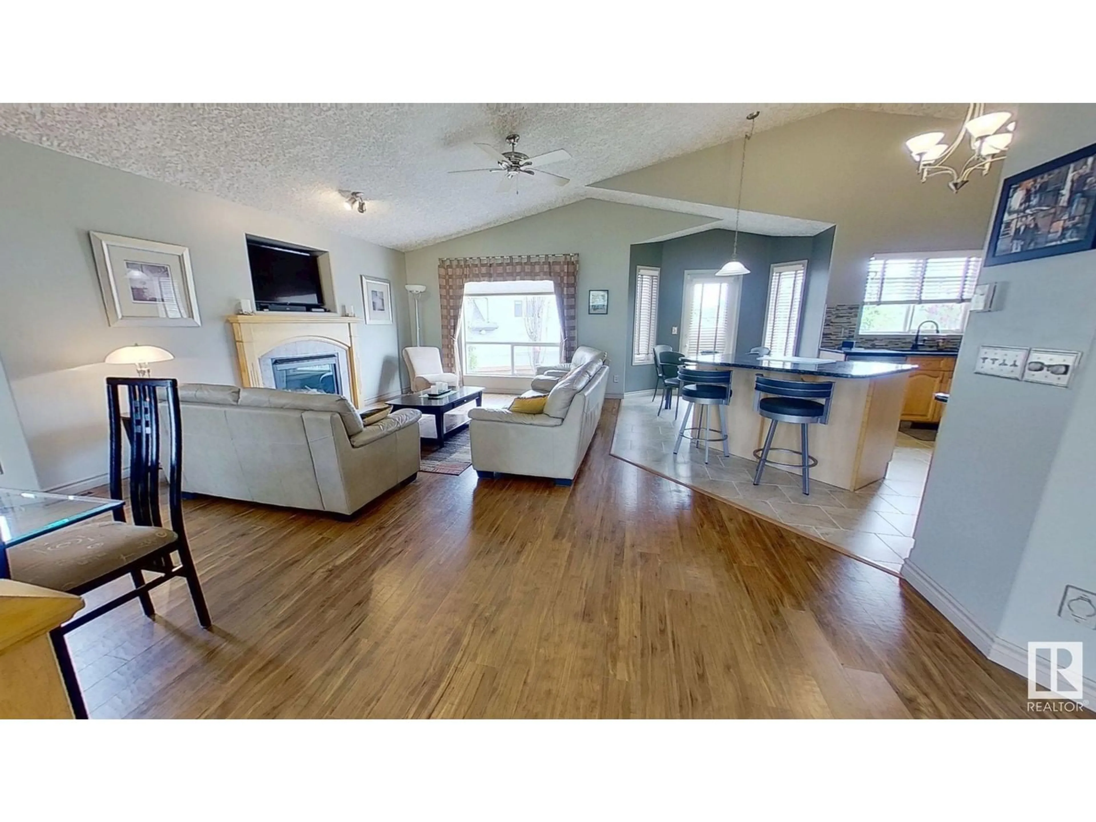 Living room with furniture, unknown for NW - 3655 28 ST, Edmonton Alberta T4T1N4