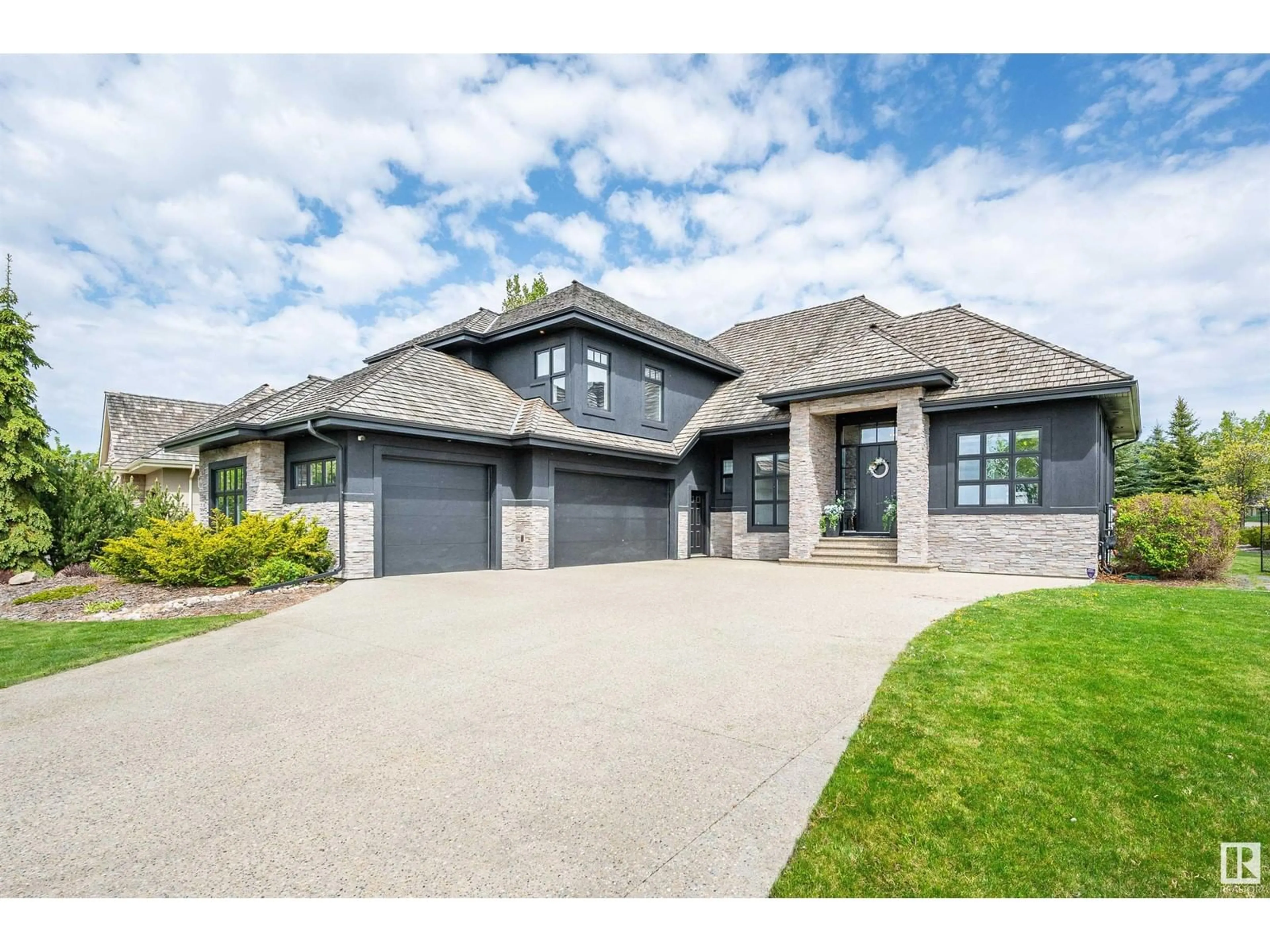 Home with brick exterior material, street for 111 PNNACLE TC, Rural Sturgeon County Alberta T8T0B5