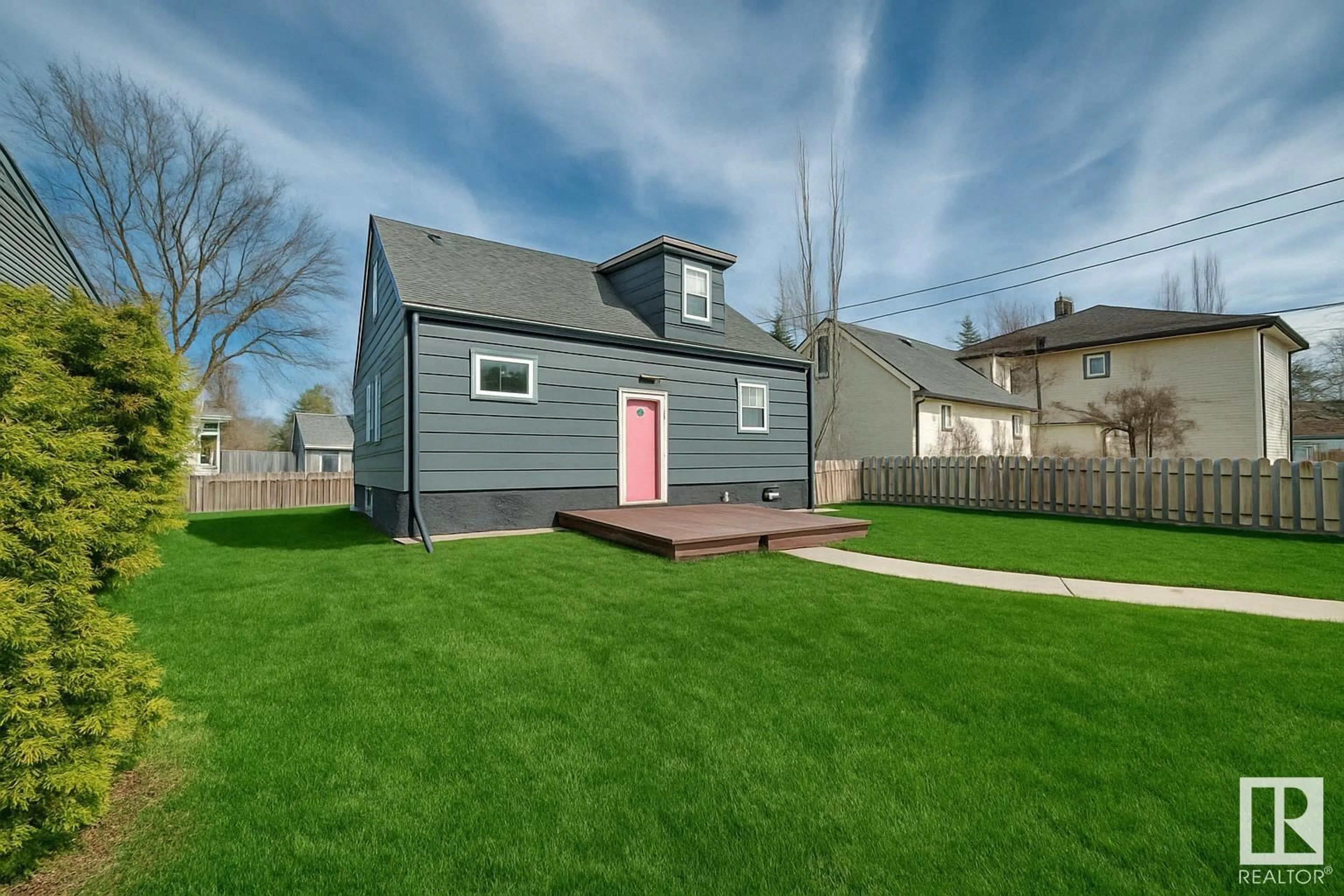 Home with vinyl exterior material, street for NW - 10816 139 ST, Edmonton Alberta T5M1P7