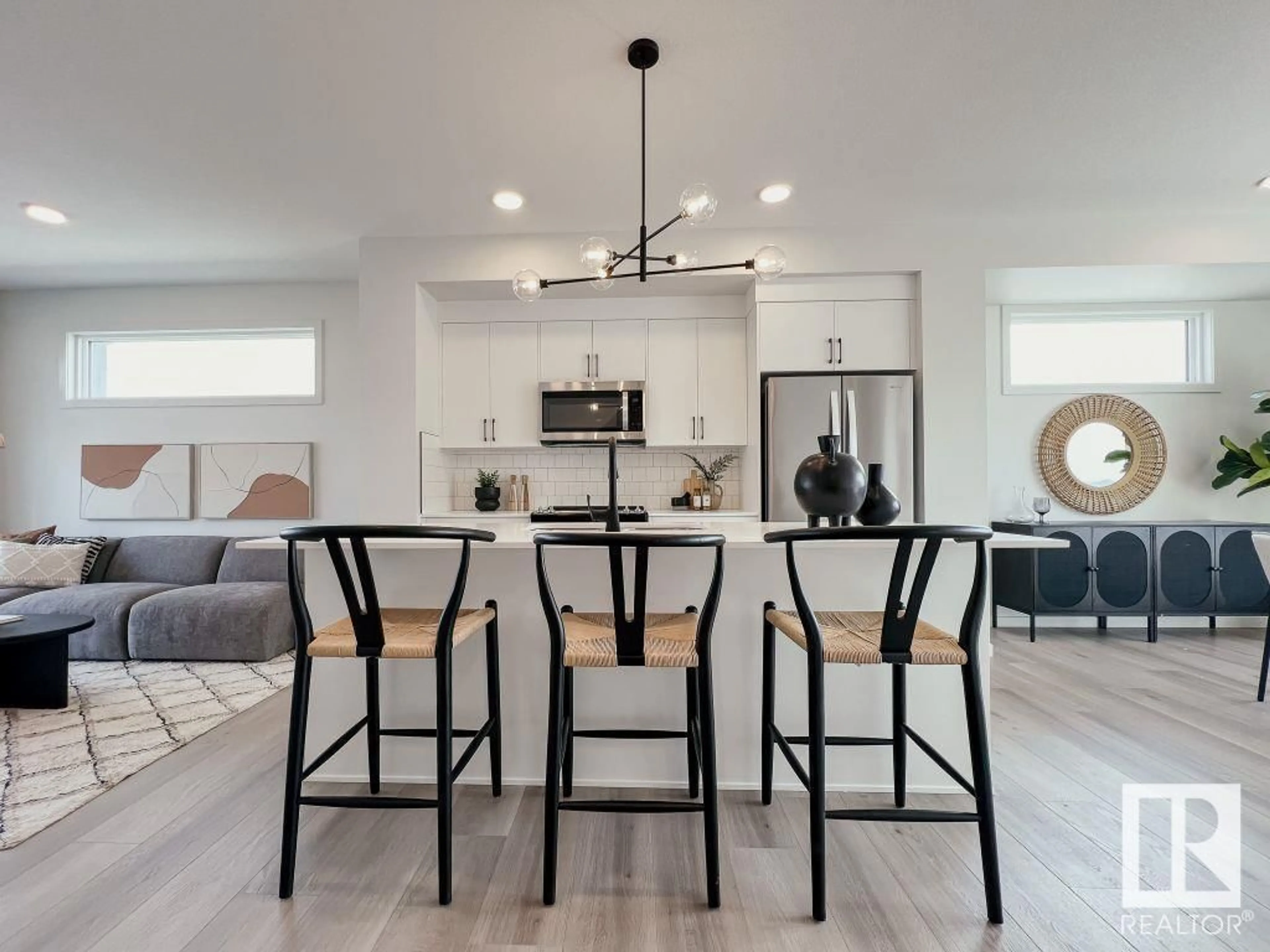 Open concept kitchen, unknown for SW - 415 32 ST, Edmonton Alberta T6X3C8