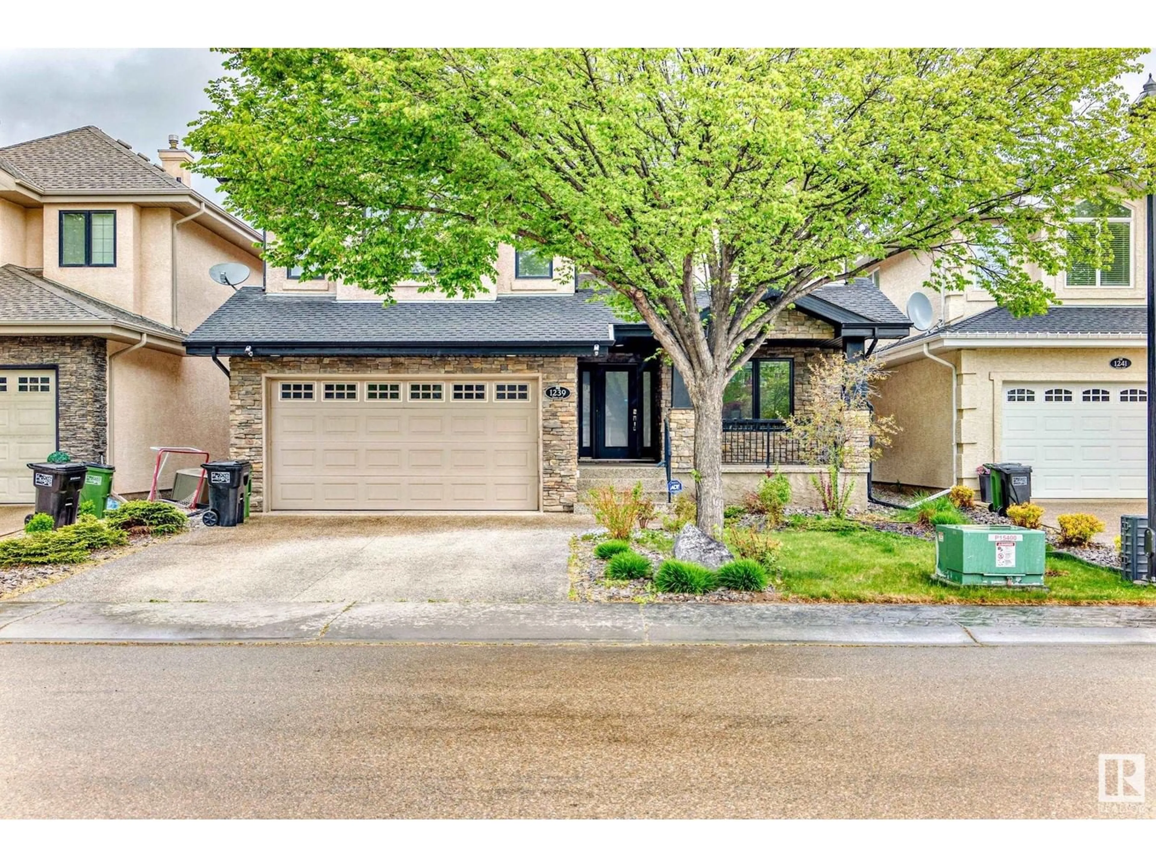 Home with brick exterior material, street for 1239 TREDGER CO, Edmonton Alberta T6R0B1