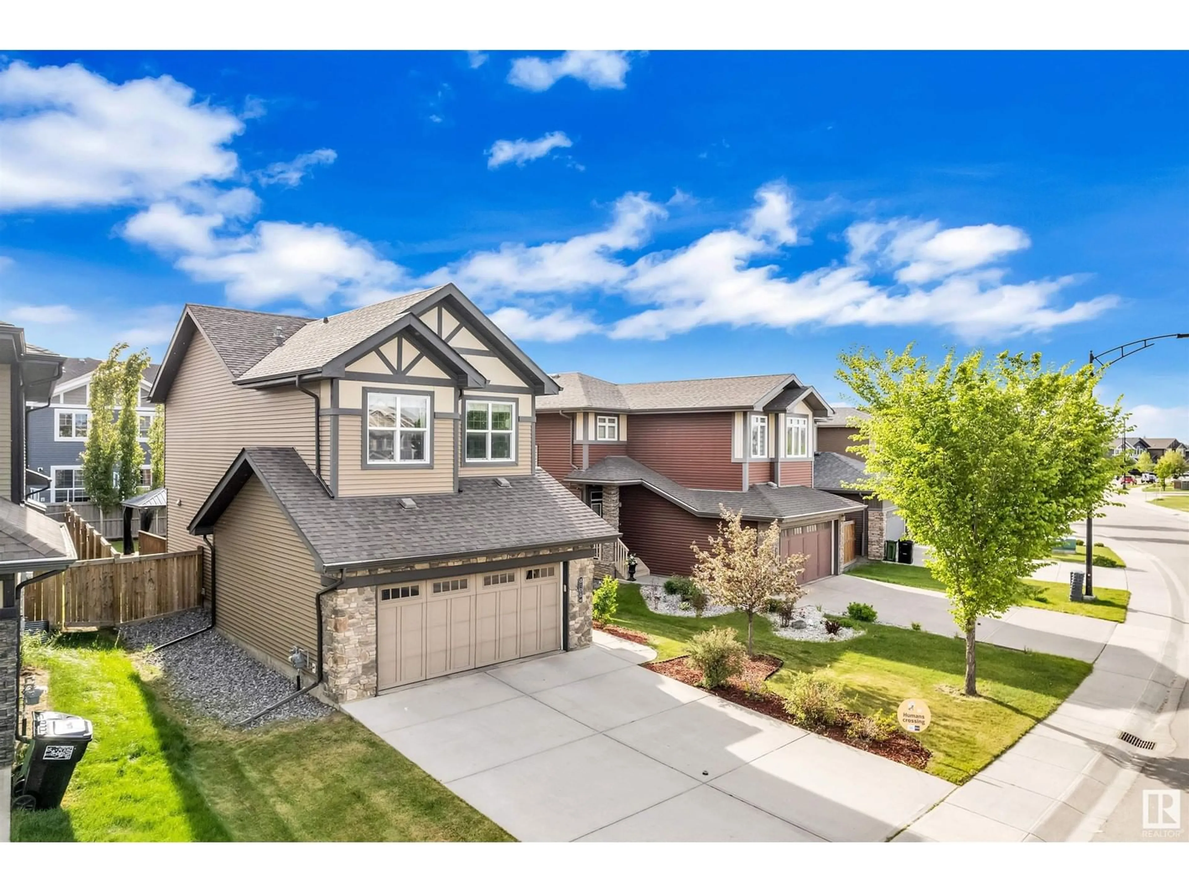 A pic from outside/outdoor area/front of a property/back of a property/a pic from drone, unknown for 8108 217 ST, Edmonton Alberta T5T4S1
