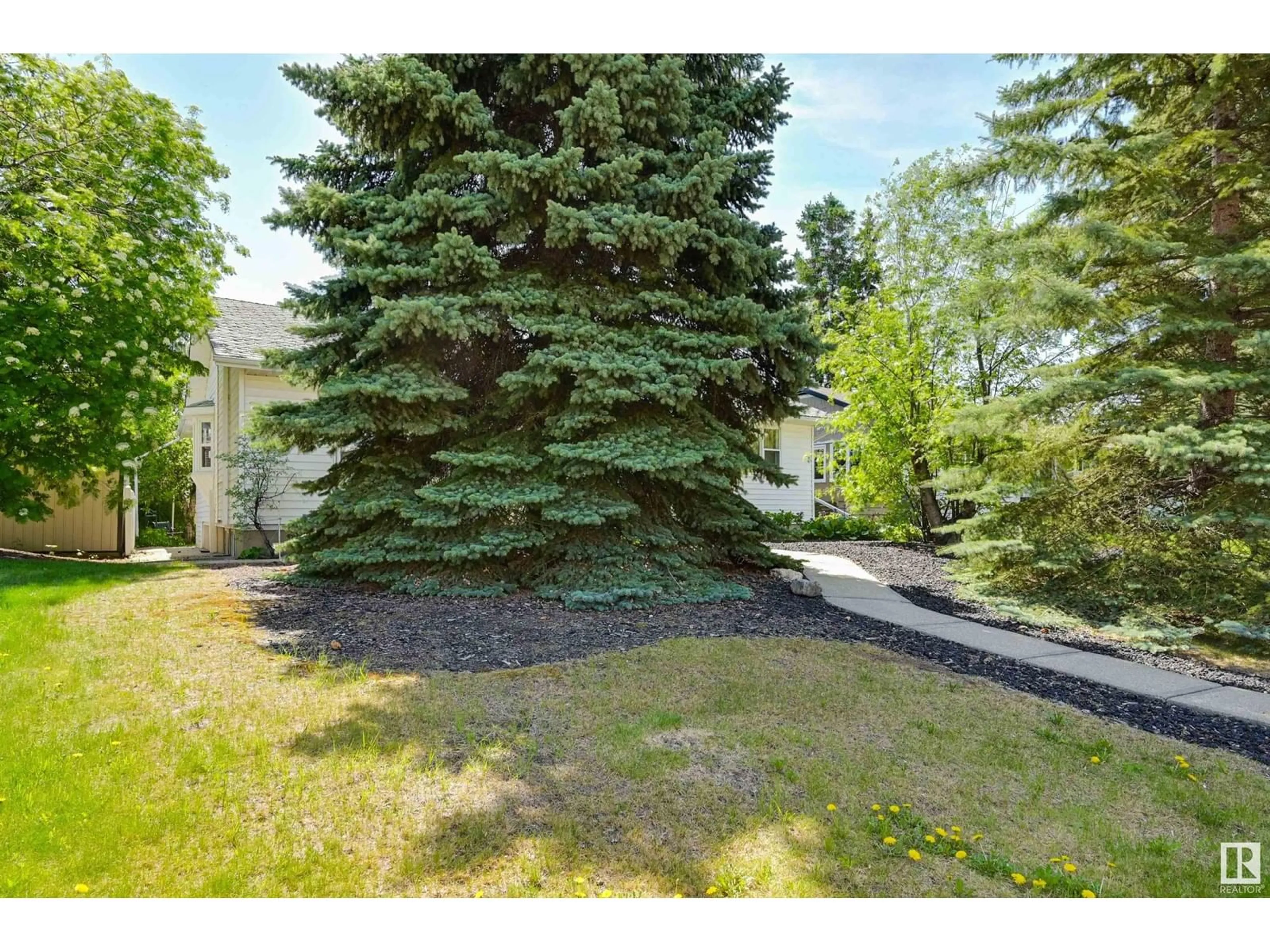A pic from outside/outdoor area/front of a property/back of a property/a pic from drone, unknown for NW - 14415 96 AV, Edmonton Alberta T5N0C6