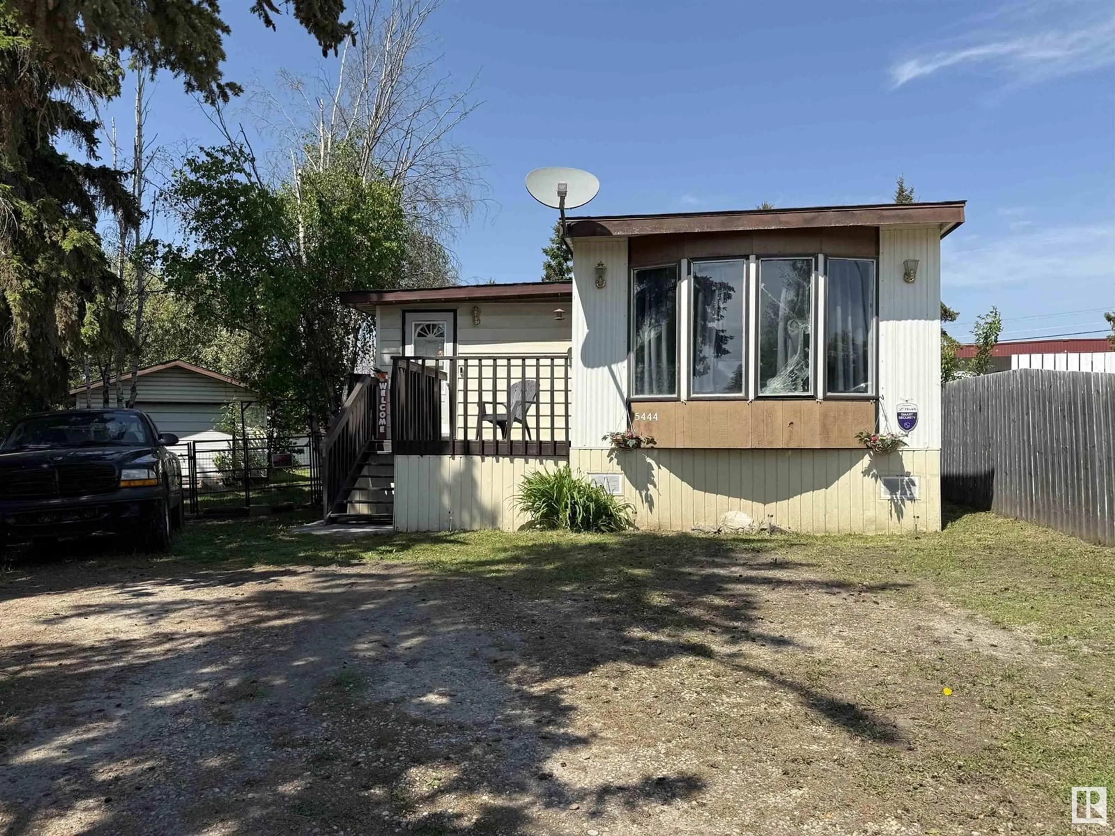 A pic from outside/outdoor area/front of a property/back of a property/a pic from drone, street for 5444 48A AV, Drayton Valley Alberta T7A1J9