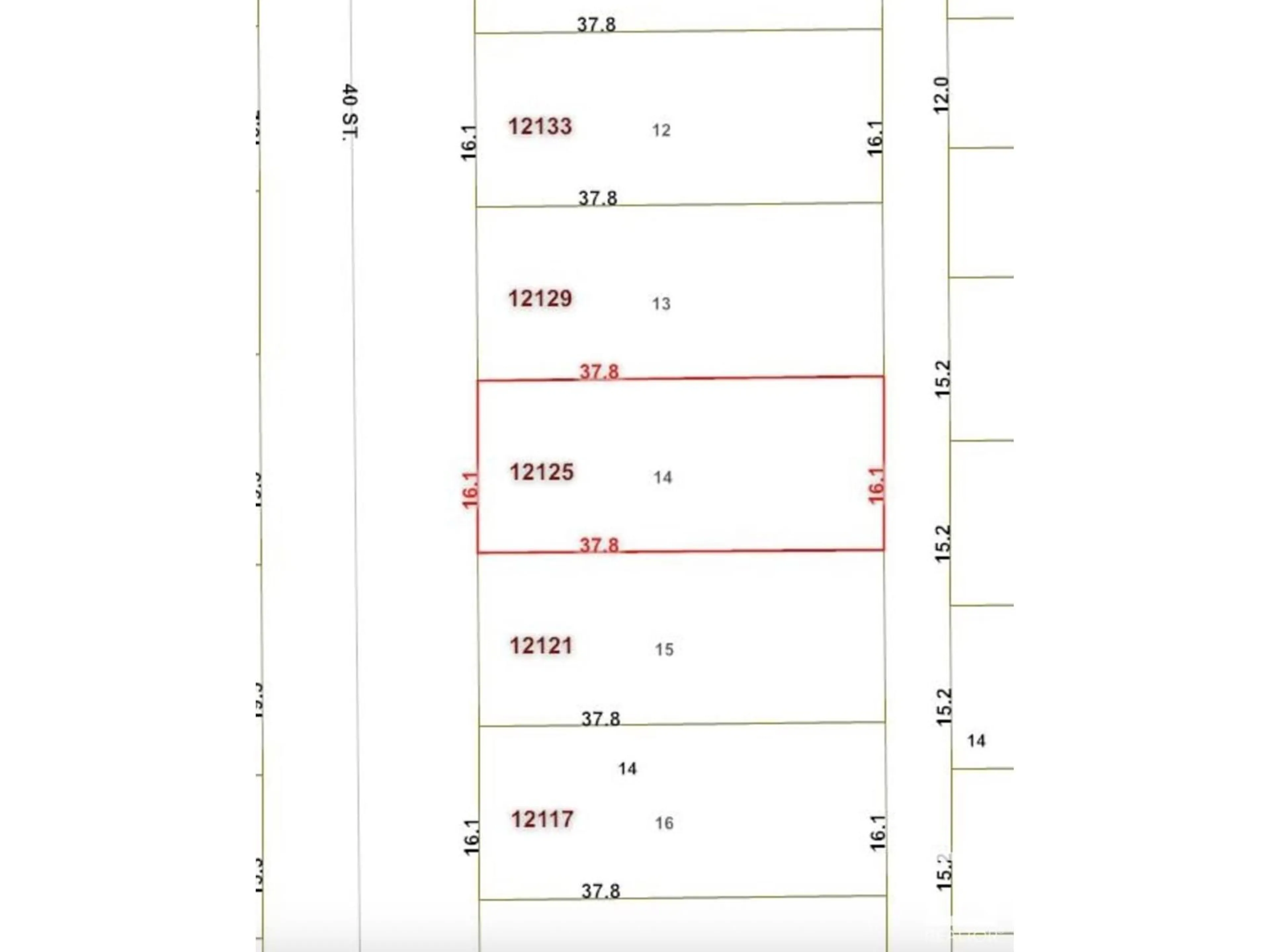 Floor plan for 12125 40 ST, Edmonton Alberta T5W2L4