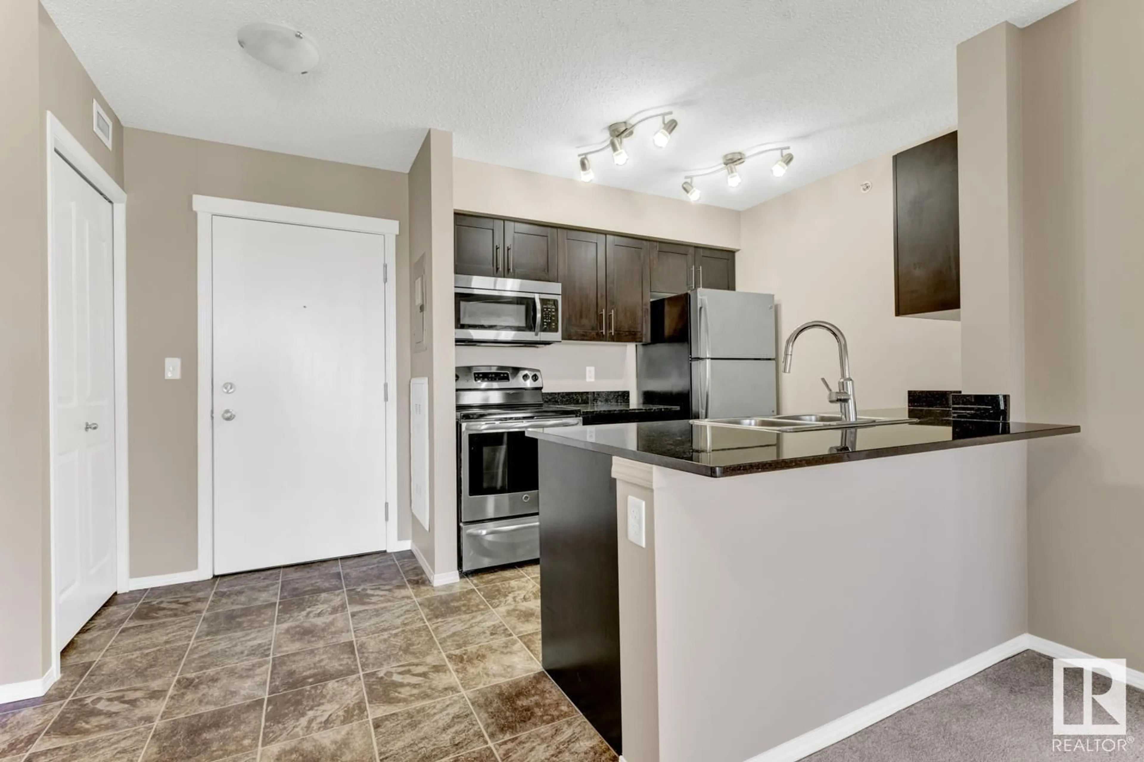 Standard kitchen, unknown for #406 - 12025 22 AV, Edmonton Alberta T6W2Y1