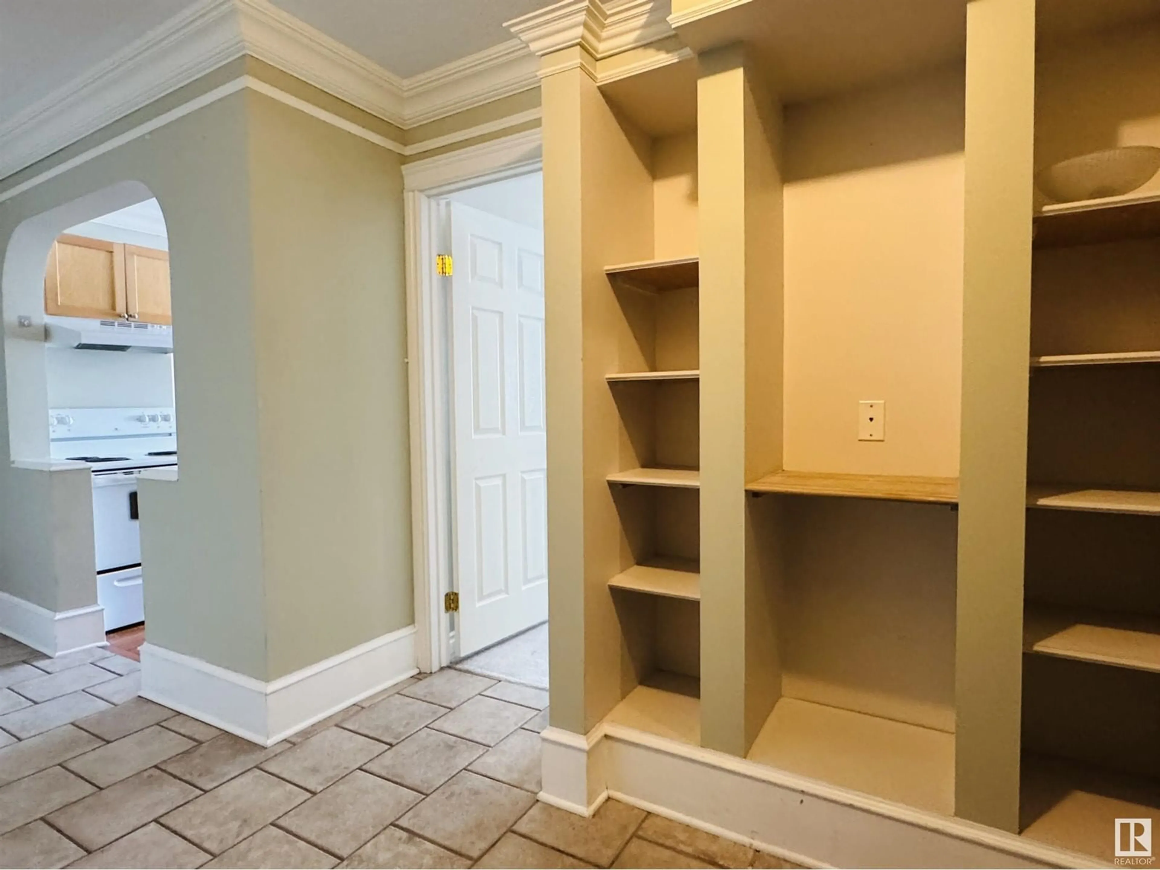 Storage room or clothes room or walk-in closet for #208 - 11217 103 AV, Edmonton Alberta T5K2V9