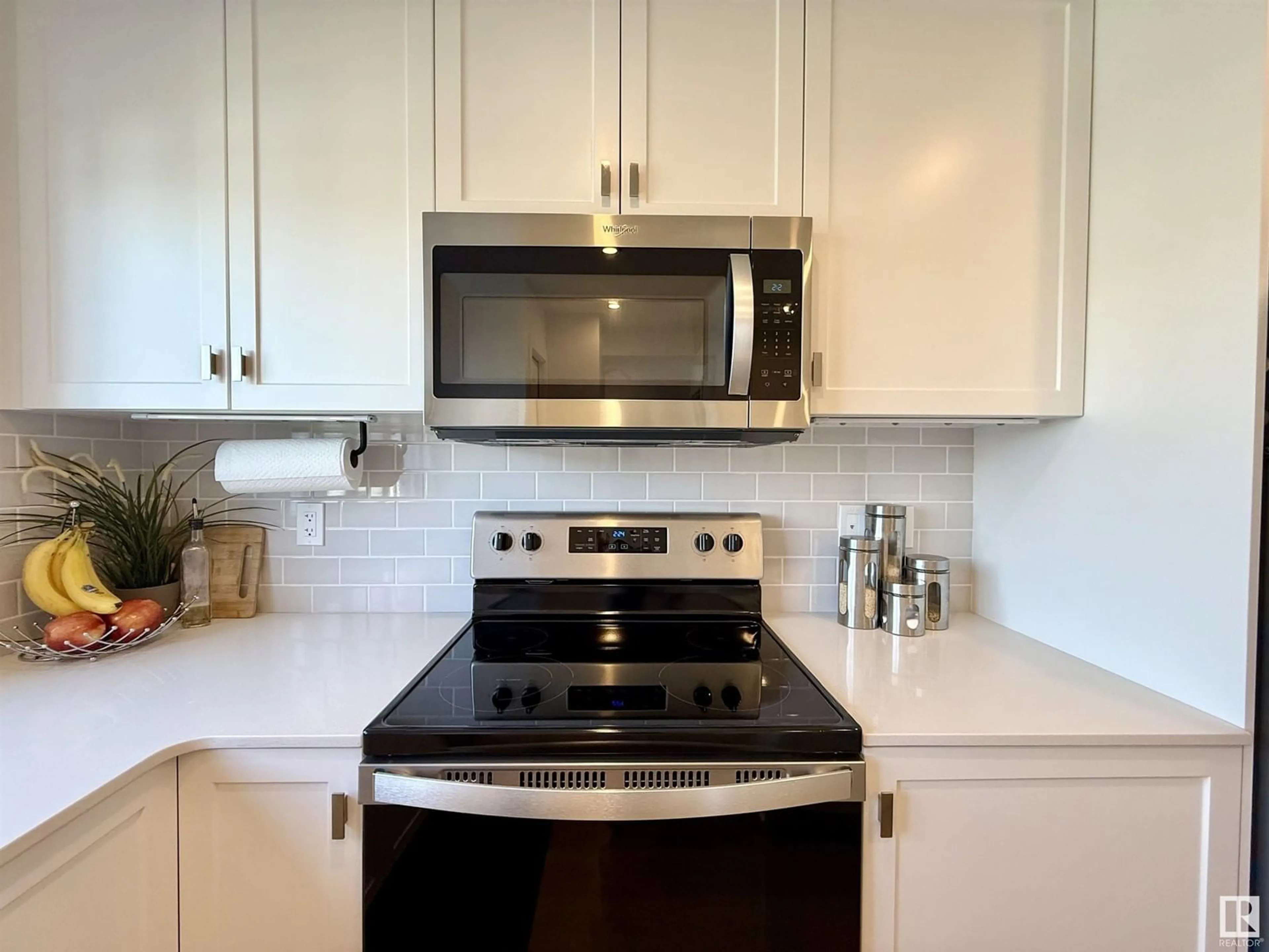 Standard kitchen, ceramic/tile floor for 2424 TRUMPETER WY, Edmonton Alberta T5S0R9