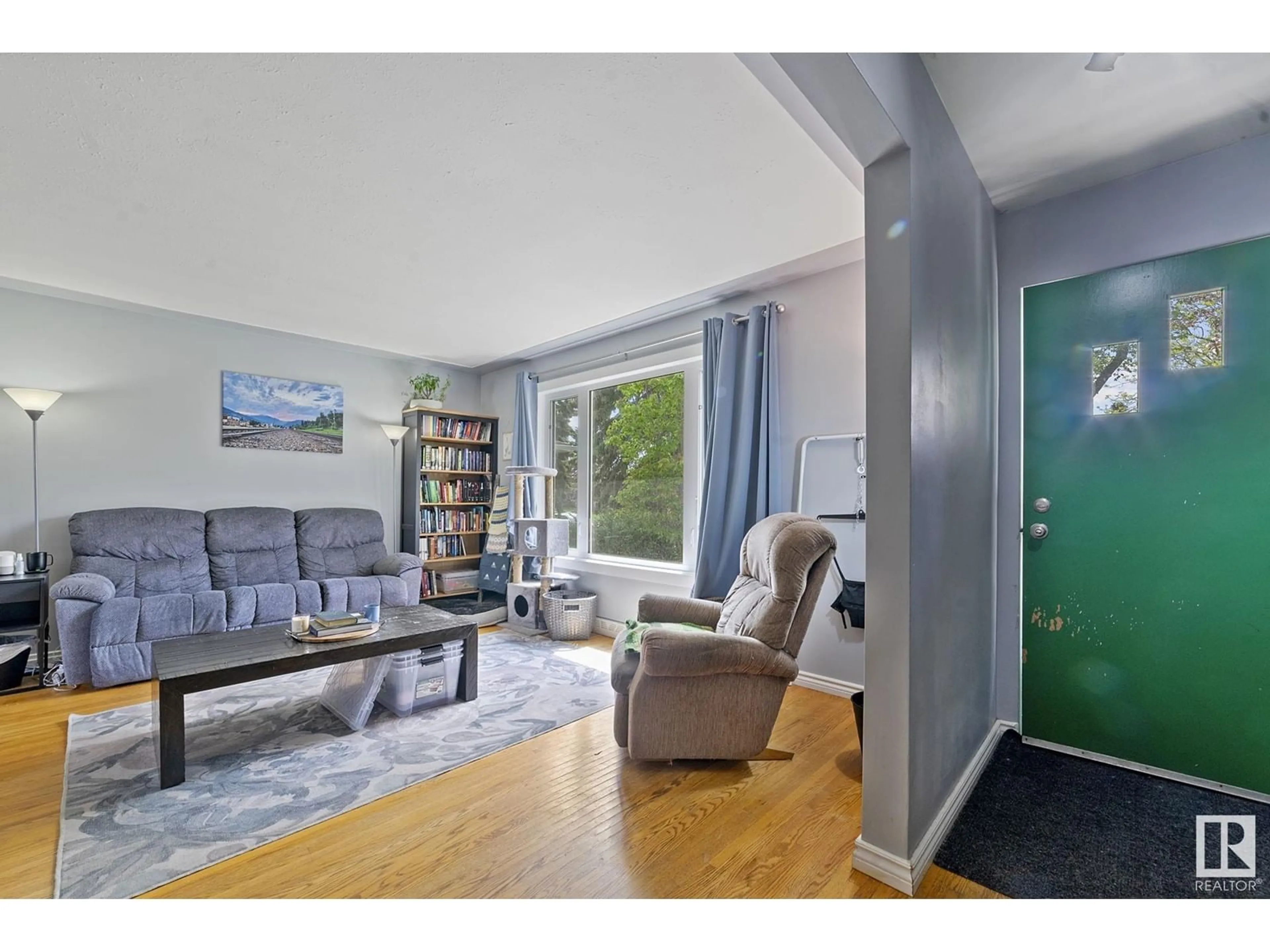 Living room with furniture, unknown for 14406 110A AV, Edmonton Alberta T5N1J8