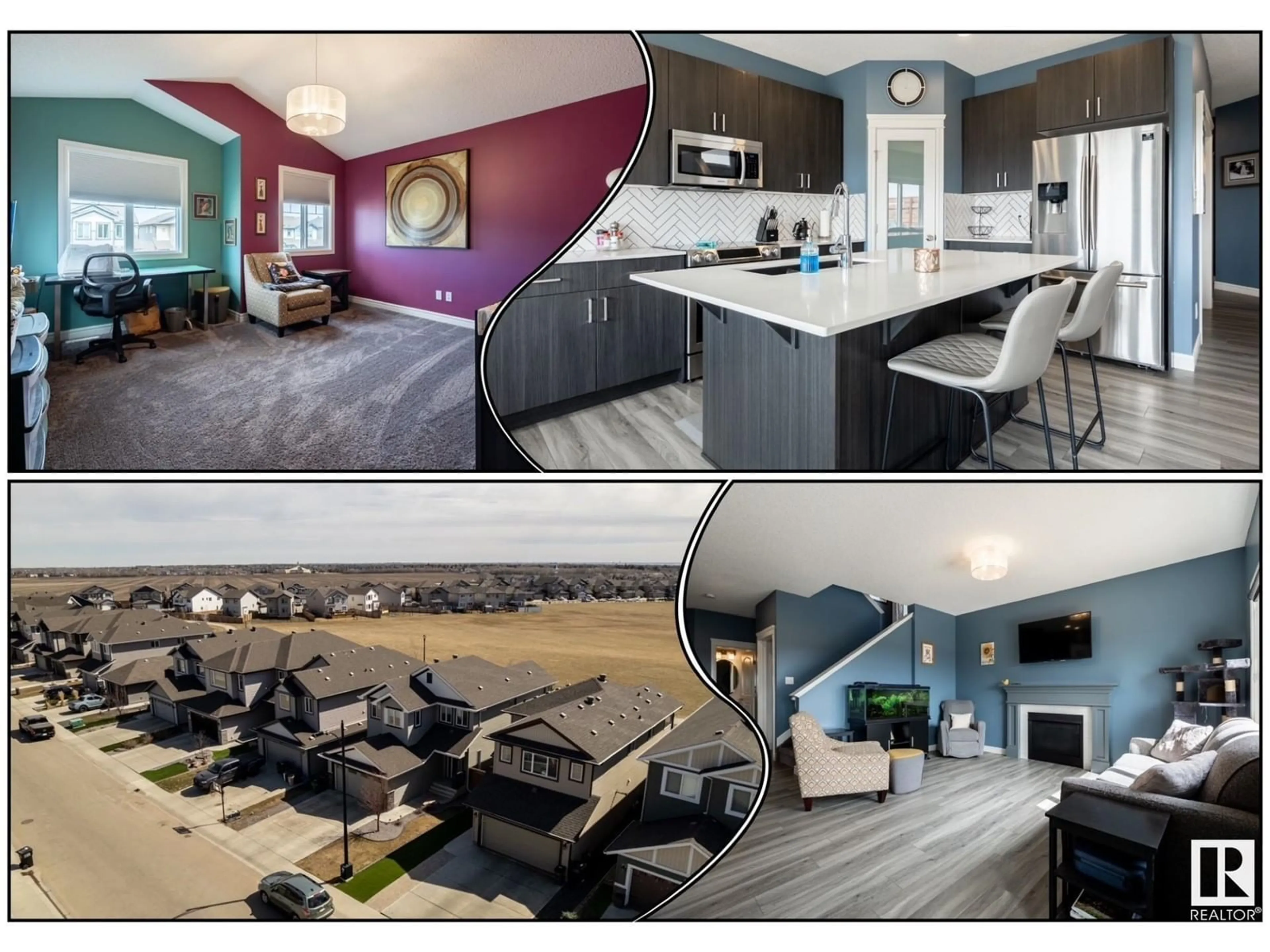 Open concept kitchen, unknown for 12103 177 AV, Edmonton Alberta T5X0K9