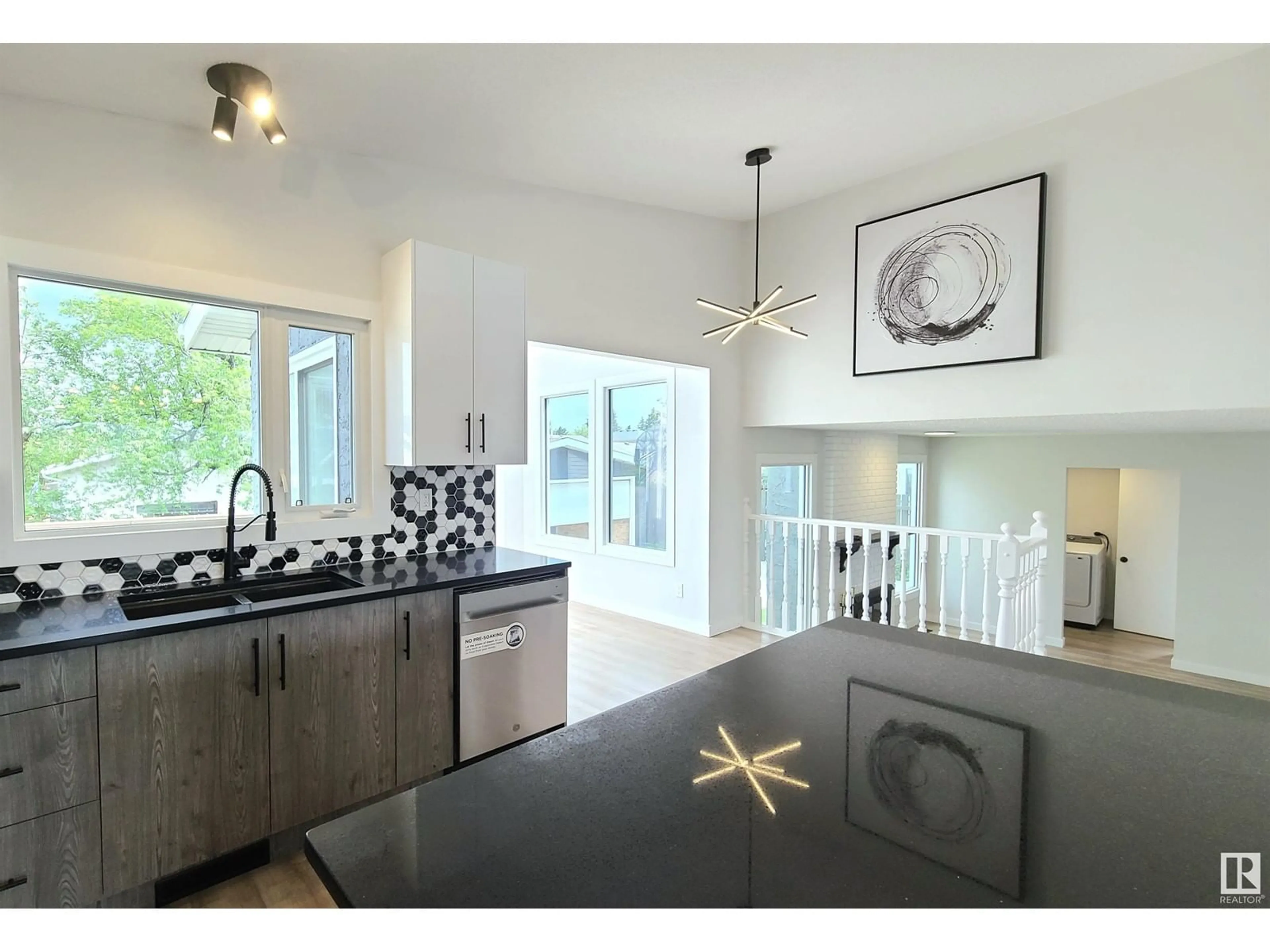 Open concept kitchen, unknown for 16307 112 ST NW, Edmonton Alberta T5X2B2