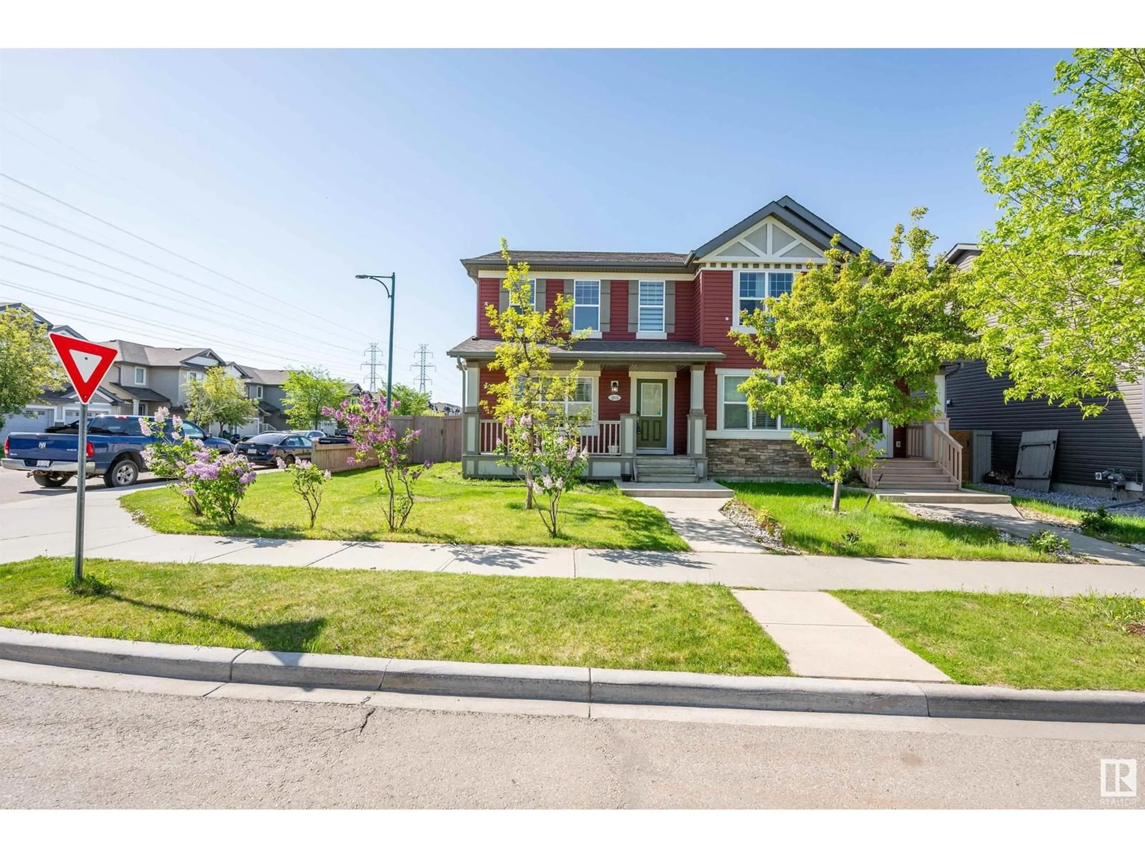 Home with brick exterior material, street for 2803 19 AV, Edmonton Alberta T6T0N5