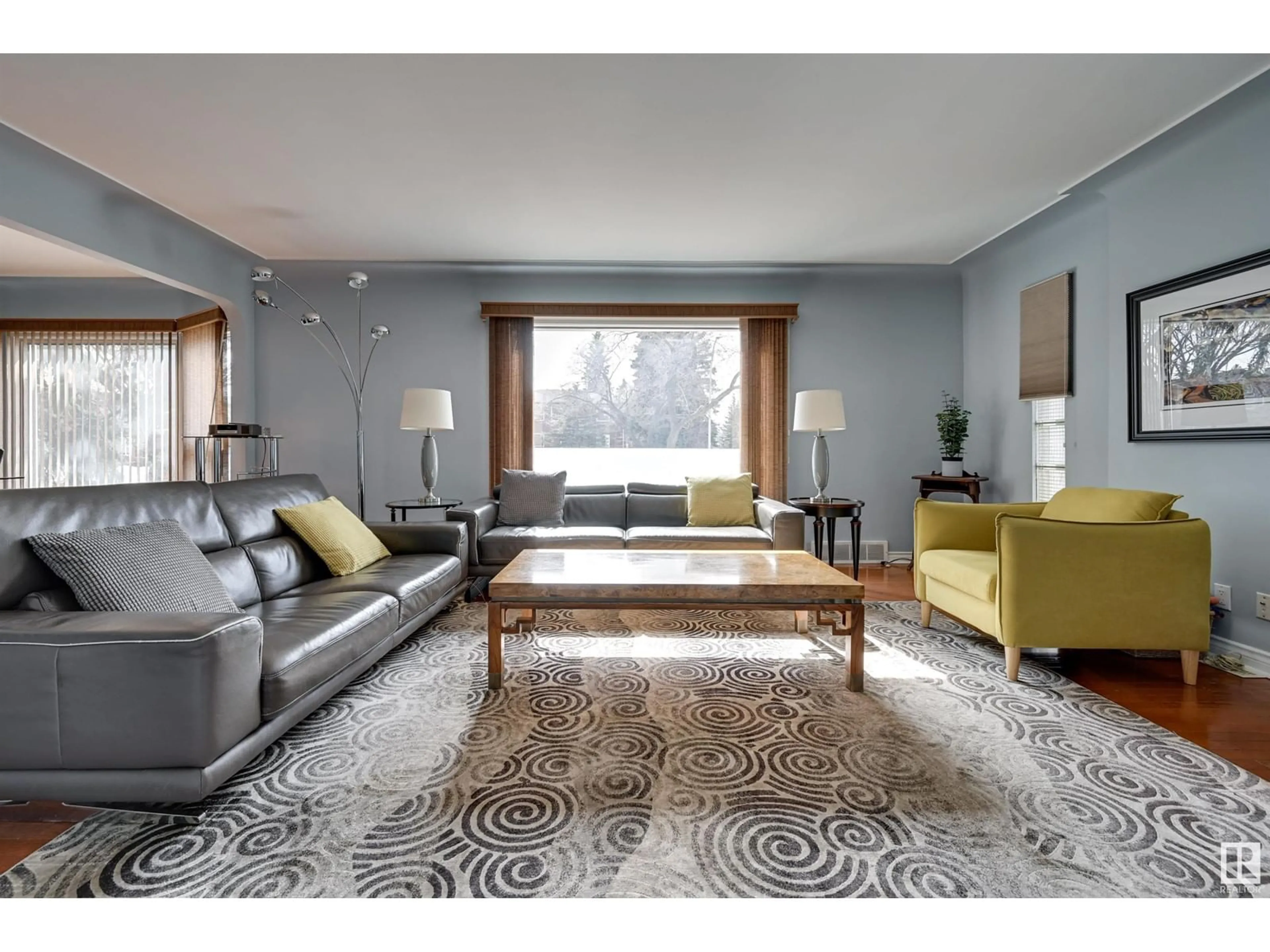 Living room with furniture, unknown for NW - 10205 137 ST, Edmonton Alberta T5N2G8