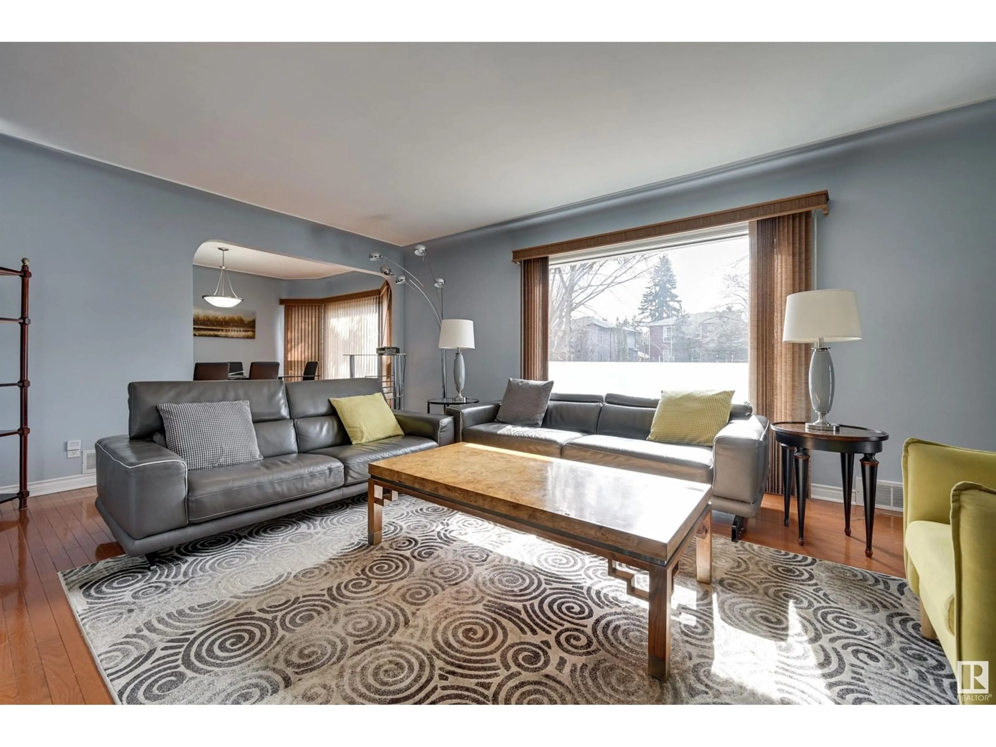 Living room with furniture, unknown for NW - 10205 137 ST, Edmonton Alberta T5N2G8